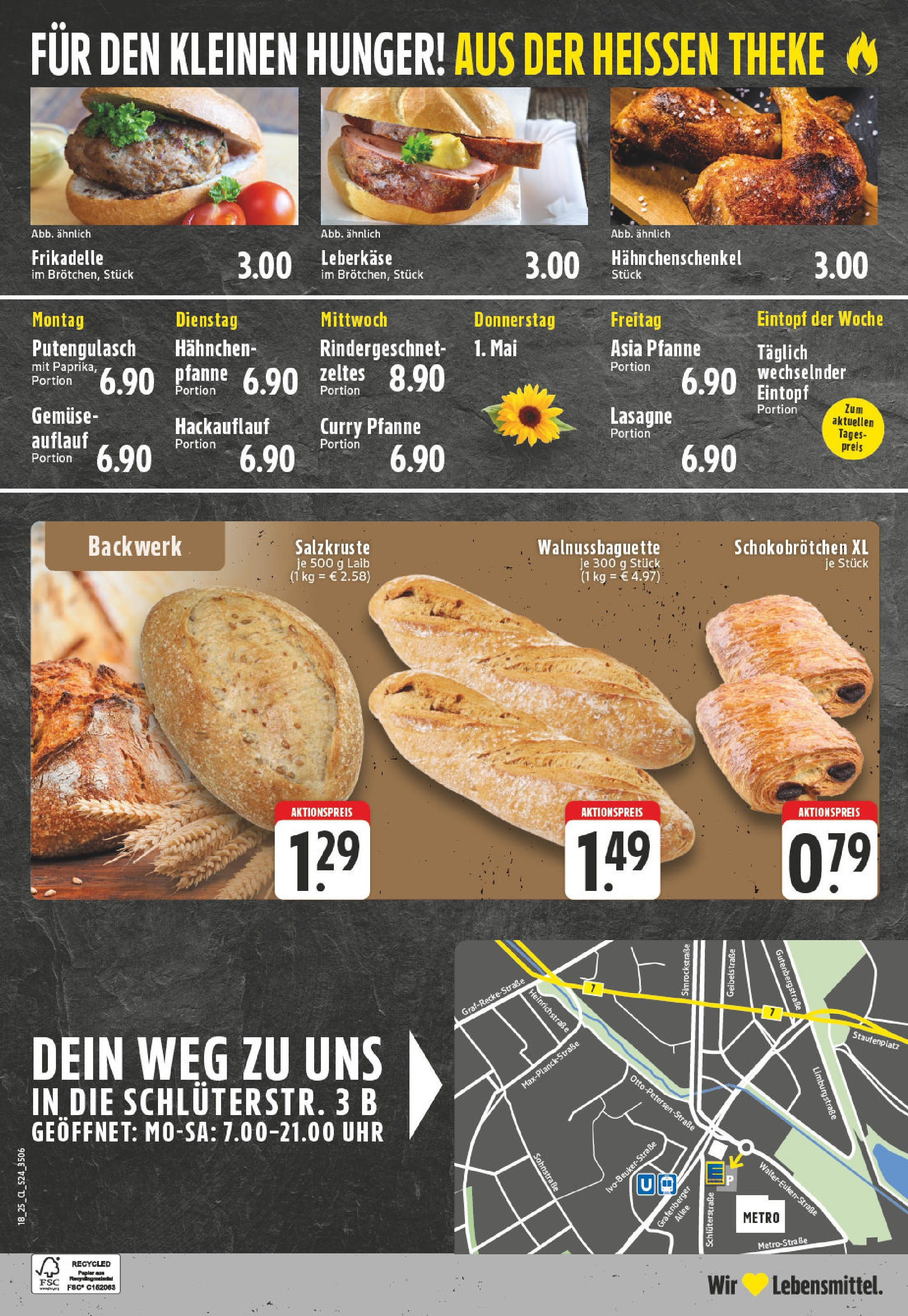 Edeka - EDEKA: Wochenangebote (ab 27.04.2025) » Angebote Online | Seite: 24 | Produkte: Hahnchen, Theke, Gemüse, Uhr Edeka - EDEKA: Wochenangebote (ab 27.04.2025) » Angebote Online | Seite: 24 | Produkte: Hahnchen, Theke, Gemüse, Uhr