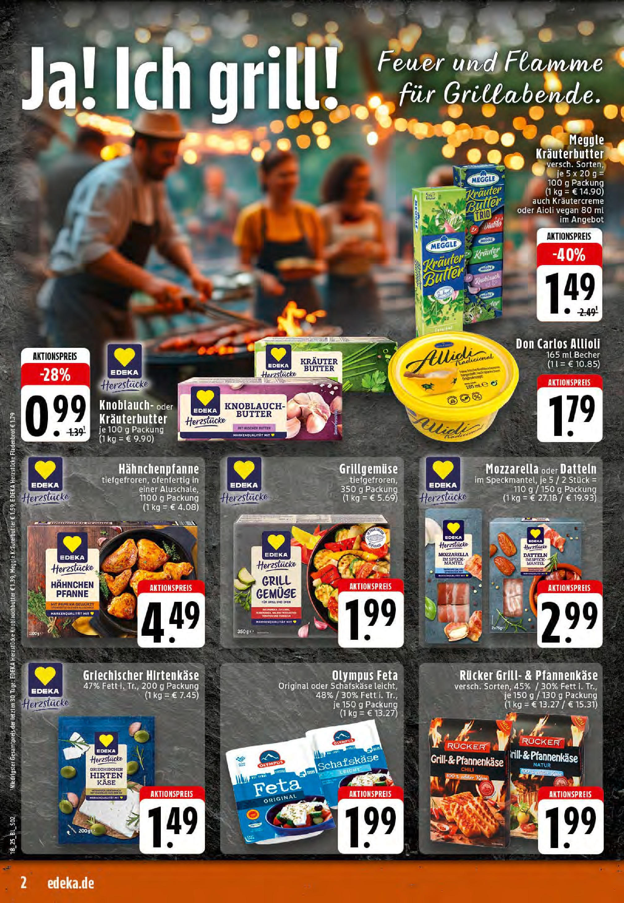 Edeka - EDEKA: Wochenangebote (ab 27.04.2025) » Angebote Online | Seite: 2 | Produkte: Grill, Feta, Käse, Mantel Edeka - EDEKA: Wochenangebote (ab 27.04.2025) » Angebote Online | Seite: 2 | Produkte: Grill, Feta, Käse, Mantel