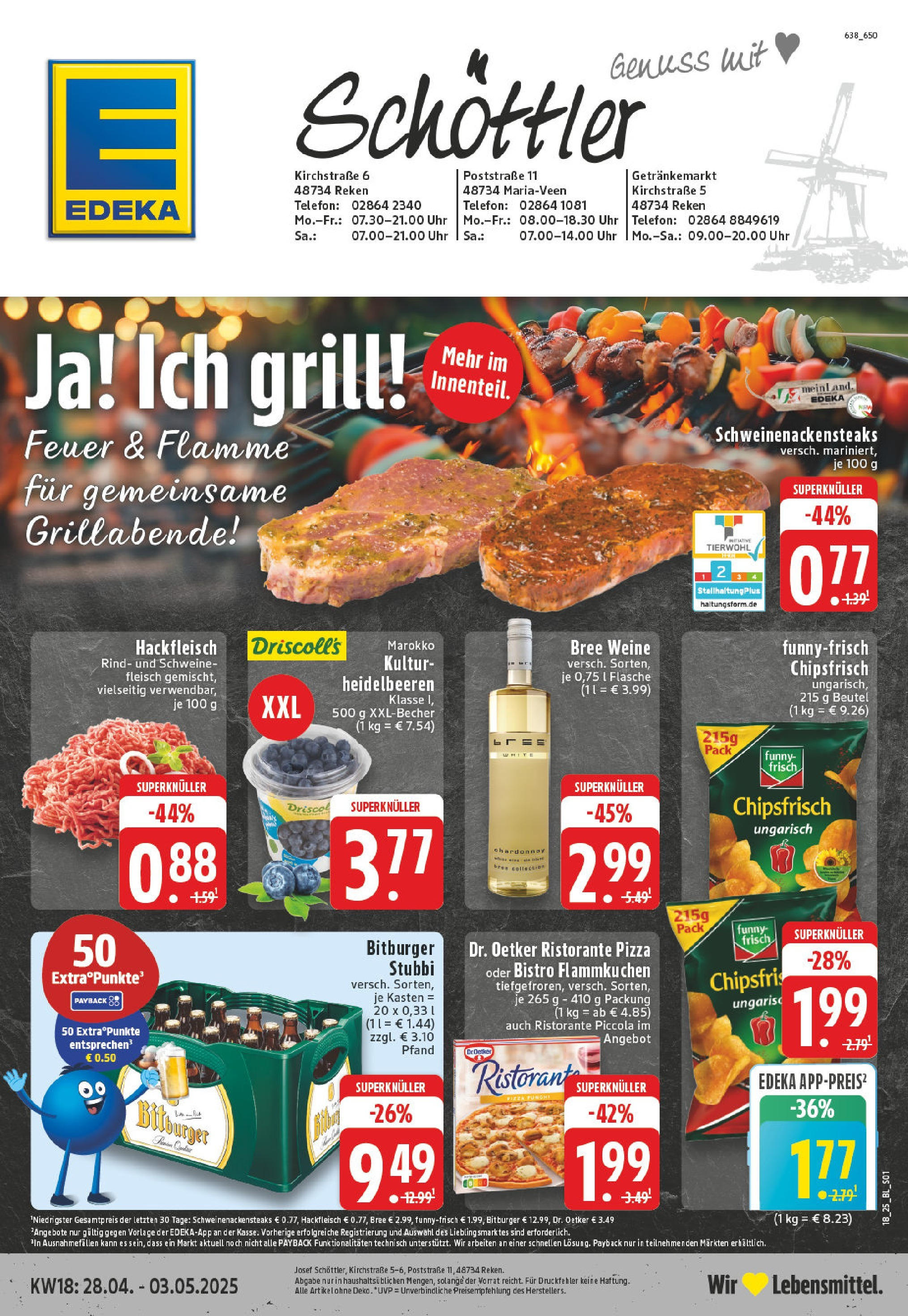 Edeka - EDEKA: Wochenangebote (ab 27.04.2025) » Angebote Online | Seite: 1 | Produkte: Ristorante, Heidelbeeren, Pizza, Telefon Edeka - EDEKA: Wochenangebote (ab 27.04.2025) » Angebote Online | Seite: 1 | Produkte: Ristorante, Heidelbeeren, Pizza, Telefon