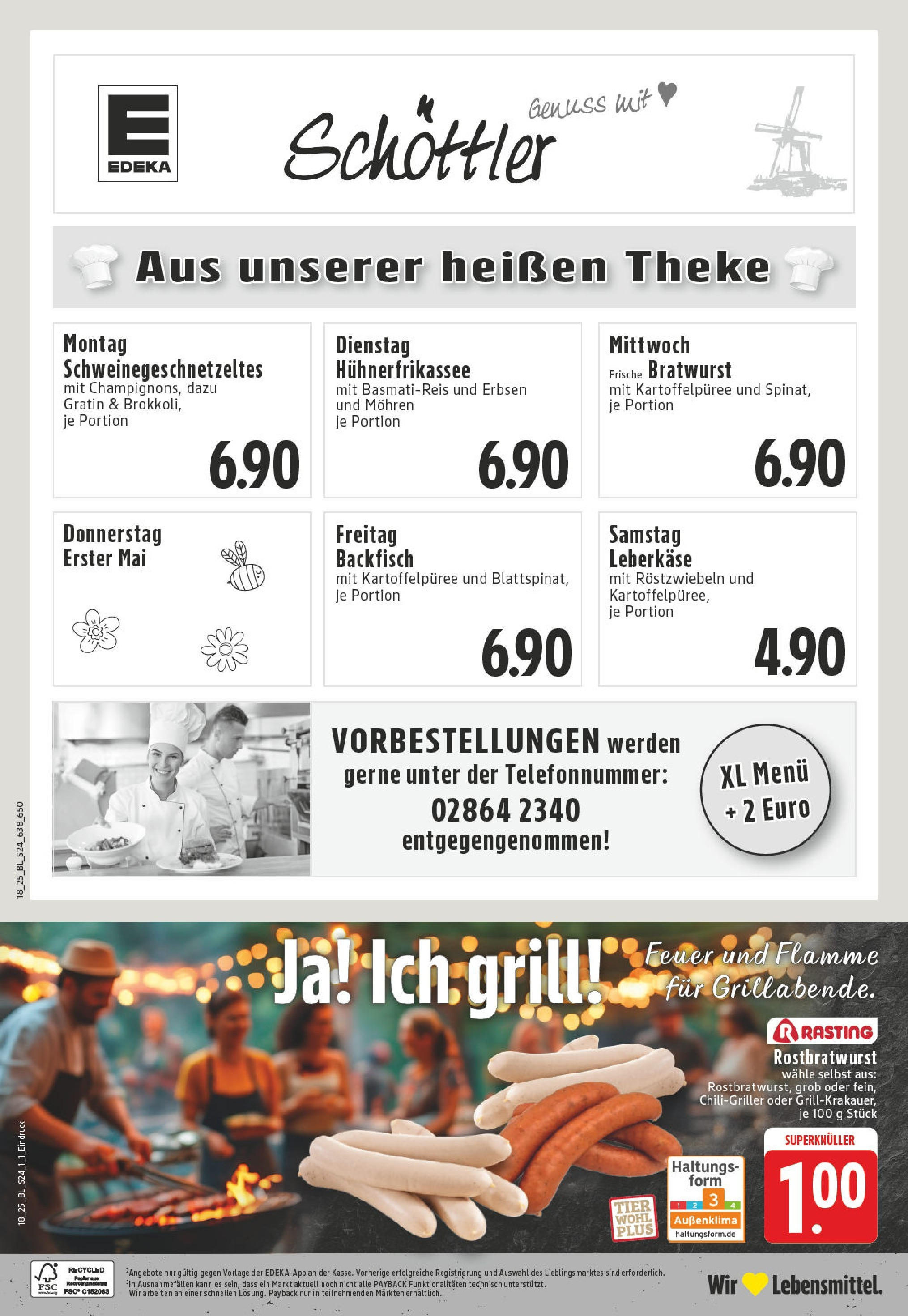 Edeka - EDEKA: Wochenangebote (ab 27.04.2025) » Angebote Online | Seite: 24 | Produkte: Grill, Basmatireis, Bratwurst, Erbsen Edeka - EDEKA: Wochenangebote (ab 27.04.2025) » Angebote Online | Seite: 24 | Produkte: Grill, Basmatireis, Bratwurst, Erbsen