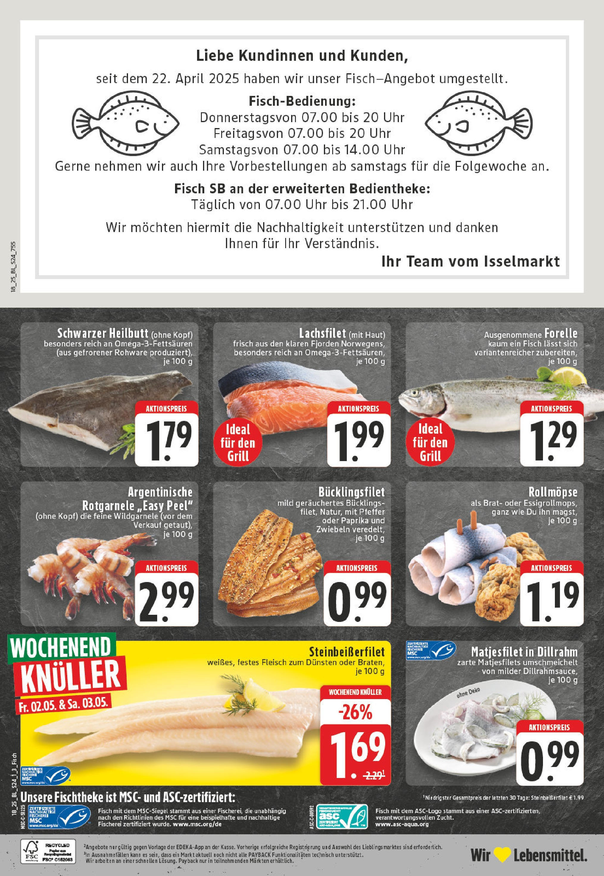Edeka - EDEKA: Wochenangebote (ab 27.04.2025) » Angebote Online | Seite: 24 | Produkte: Paprika, Pfeffer, Fleisch, Uhr Edeka - EDEKA: Wochenangebote (ab 27.04.2025) » Angebote Online | Seite: 24 | Produkte: Paprika, Pfeffer, Fleisch, Uhr