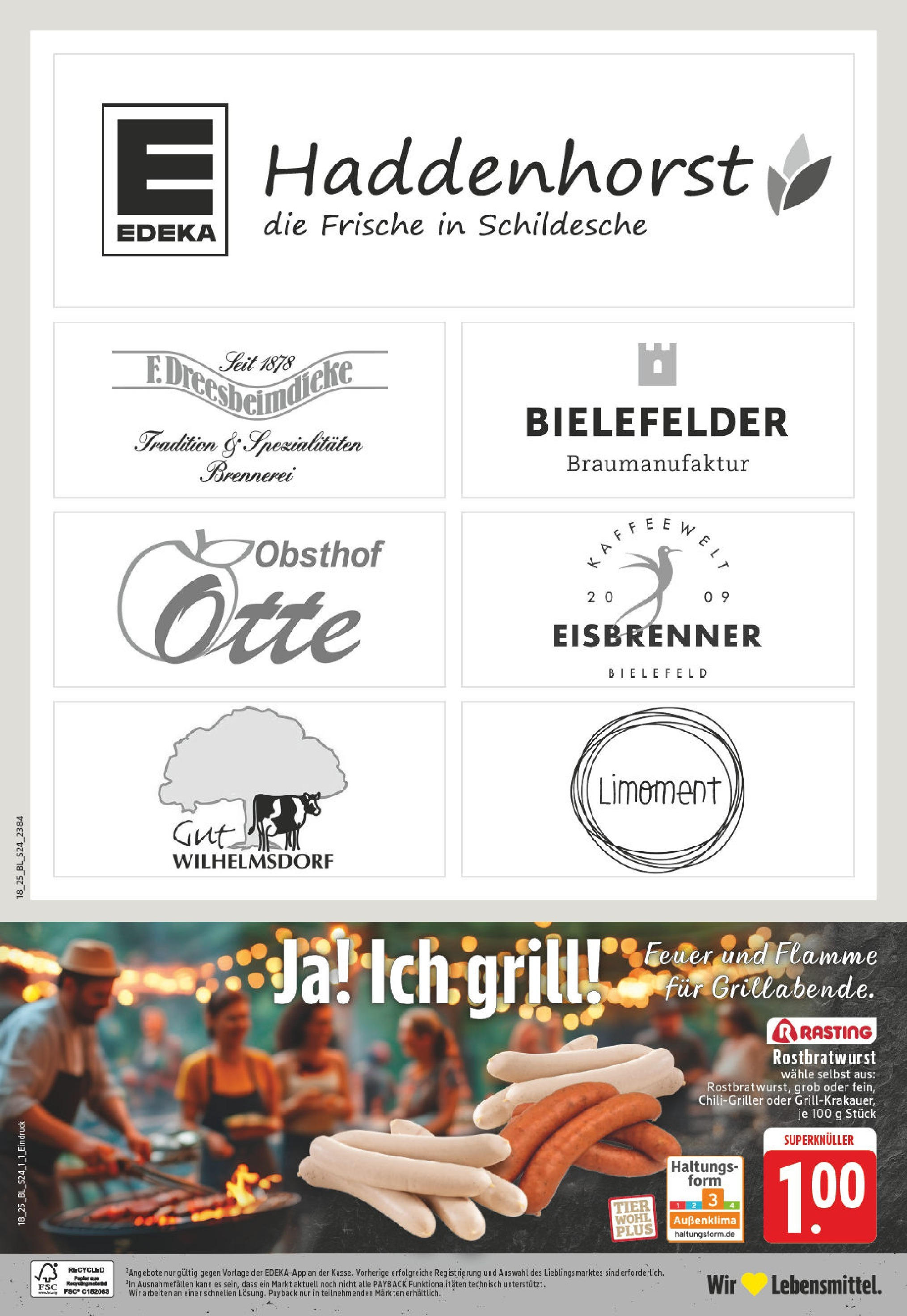 Edeka - EDEKA: Wochenangebote (ab 27.04.2025) » Angebote Online | Seite: 24 | Produkte: Grill Edeka - EDEKA: Wochenangebote (ab 27.04.2025) » Angebote Online | Seite: 24 | Produkte: Grill