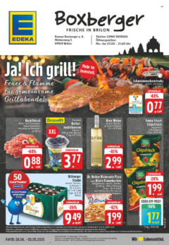 Edeka - EDEKA: Wochenangebote - gültig ab dem 27.04.2025 | Seite: 24 | Produkte: Bockwurst, Dicke sauerlander bockwurst, Krombacher, Frischkase