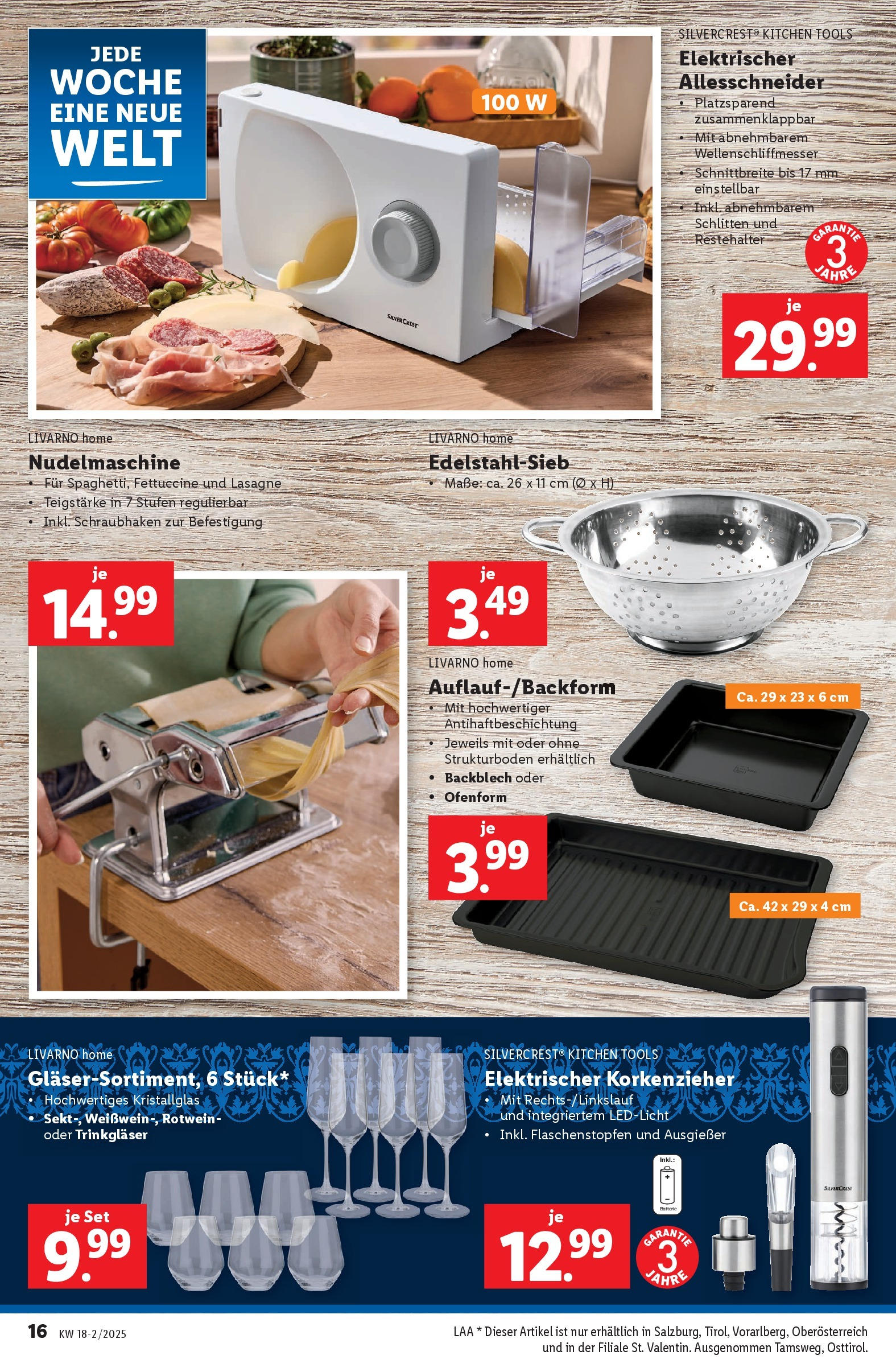 Lidl Flugblatt - Salzburg, Jenbach, Dornbirn ab 29.04.2025 - Angebote ab donnerstag | Seite: 18 | Produkte: Batterie