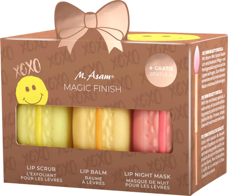 M. Asam Lippenpflege Set Macaron 3tlg Intensive Lip Care Smile Edition