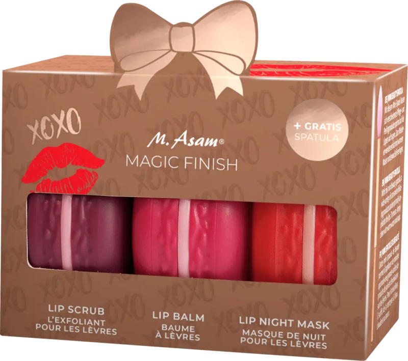 M. Asam Lippenpflege Set Macaron 3tlg Intensive Lip Care Kiss Edition