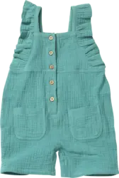 ALANA Overall mit Rüschen aus Musselin, türkis, Gr. 98