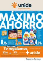 Máximo Ahorro UNIDE Supermercados Canarias