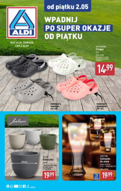 Pogląd oferty "Aldi Gazetka - Promocja od piątku" - ważna od 02.05.2025