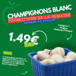 marché frais Géant FRAÎCHEUR DE SAISON CHEZ MARCHÉ FRAIS ! - au 27.04.2025