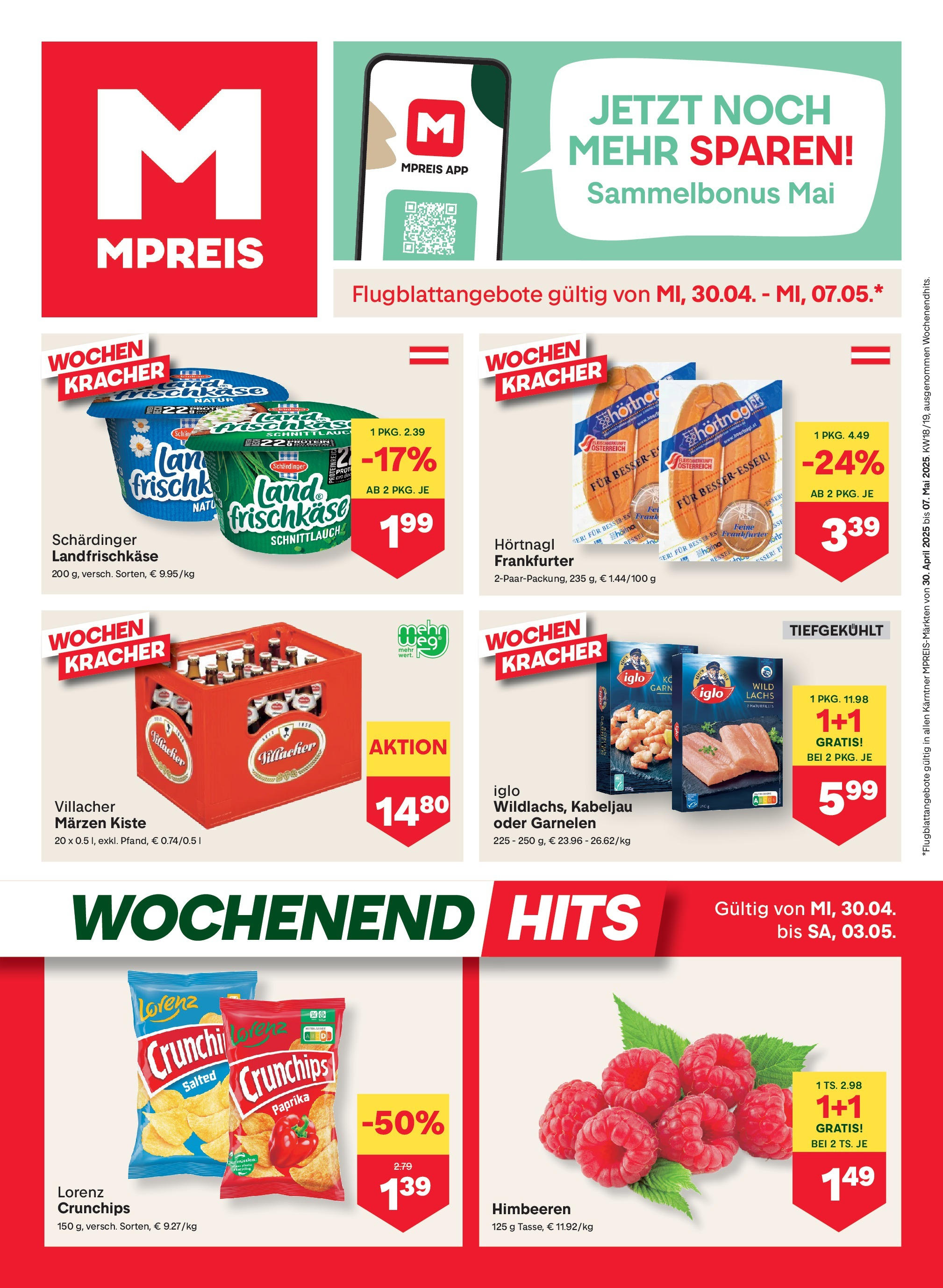  MPREIS Kärnten ab (30.04.2025 - 07.05.2025) - Seite 1