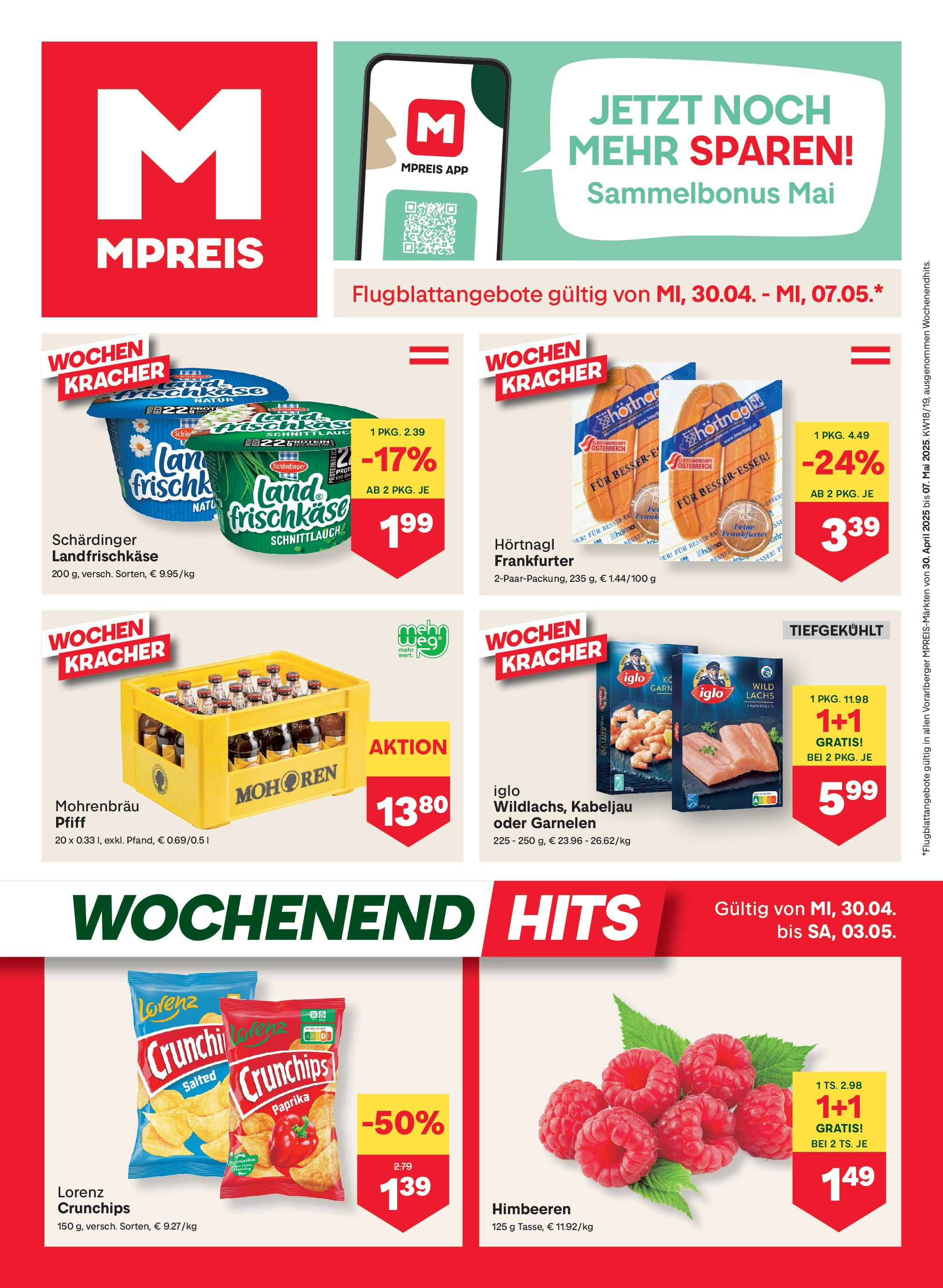  MPREIS Vorarlberg ab (30.04.2025 - 07.05.2025) - Seite 1
