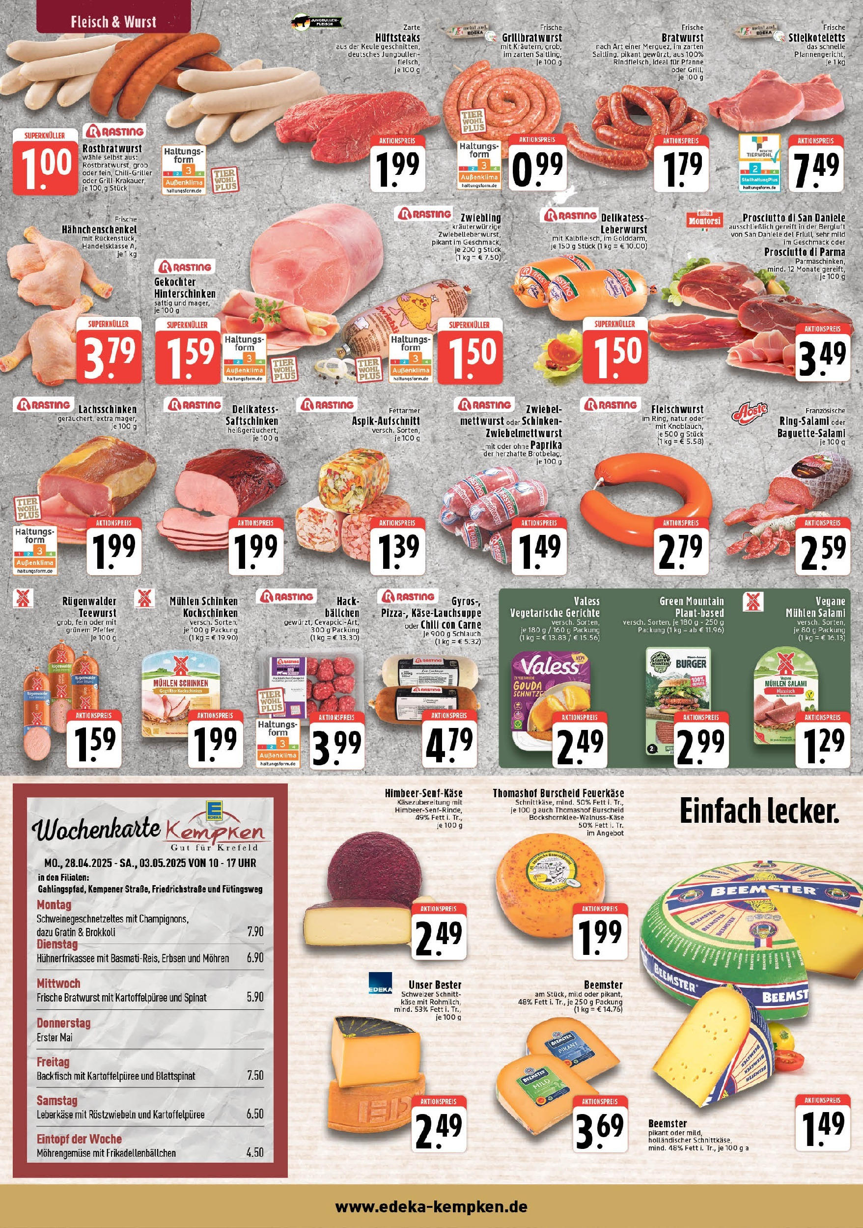 Edeka - EDEKA: Wochenangebote (ab 27.04.2025) » Angebote Online | Seite: 2 | Produkte: Wurst, Chili, Salami, Schinken