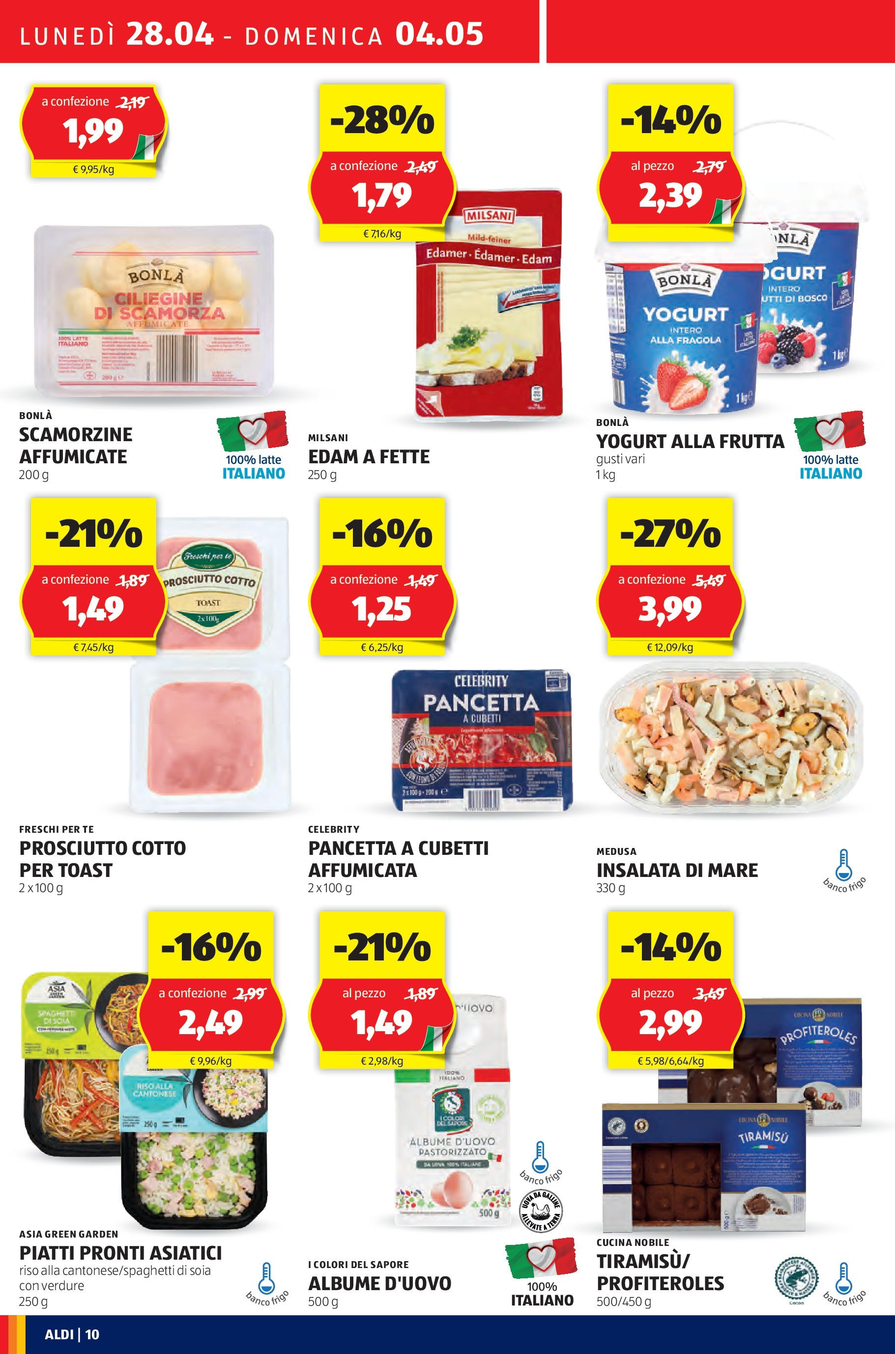 Nuovo Aldi - Regione che vai dal 27/04/2025 > offerte anteprima 🛍️ | Pagina: 10 | Prodotti: Tè, Insalata, Verdure, Frutta