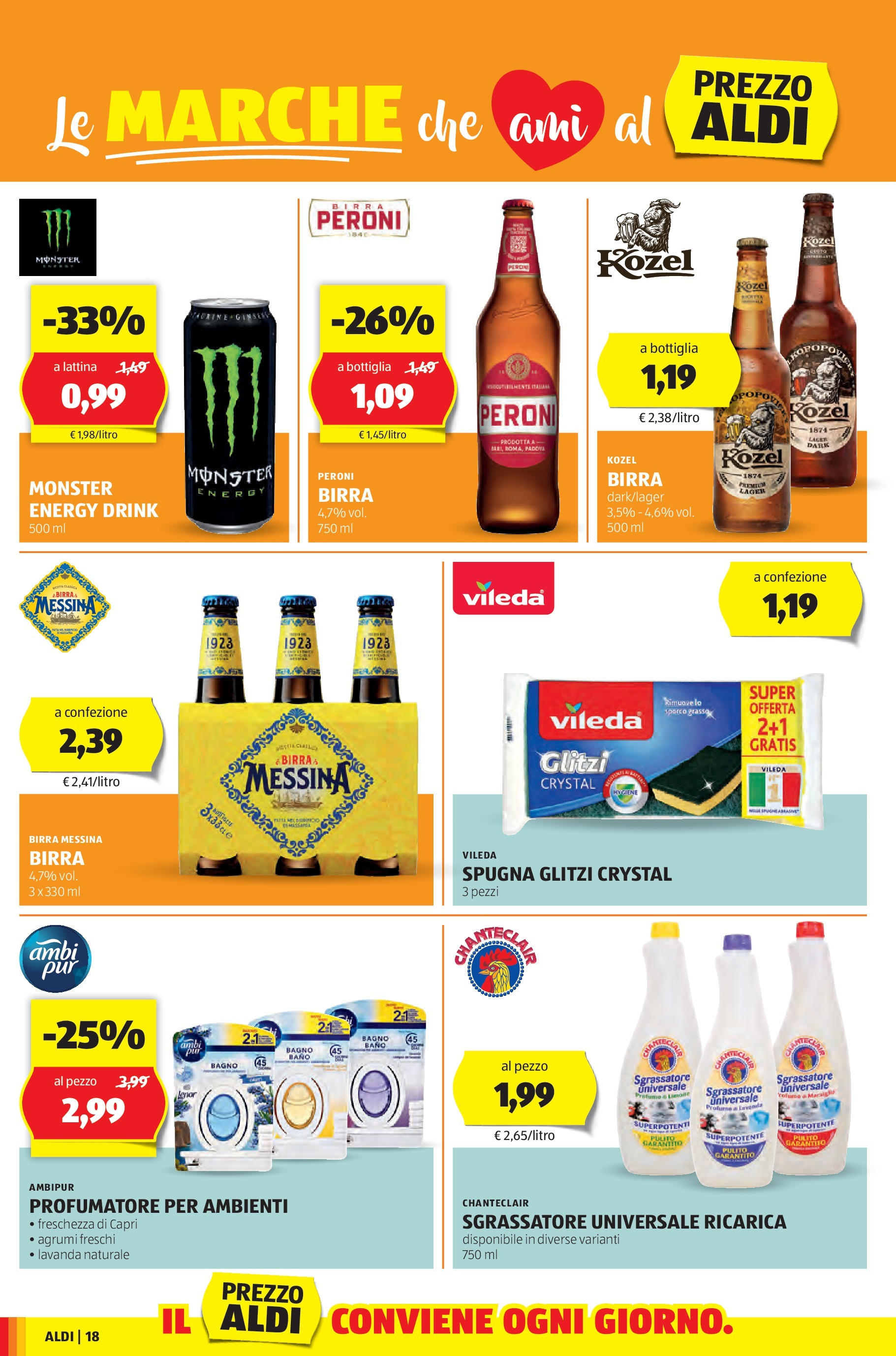 Nuovo Aldi - Regione che vai dal 27/04/2025 > offerte anteprima 🛍️ | Pagina: 18 | Prodotti: Birra, Limone, Birra messina, Lavanda