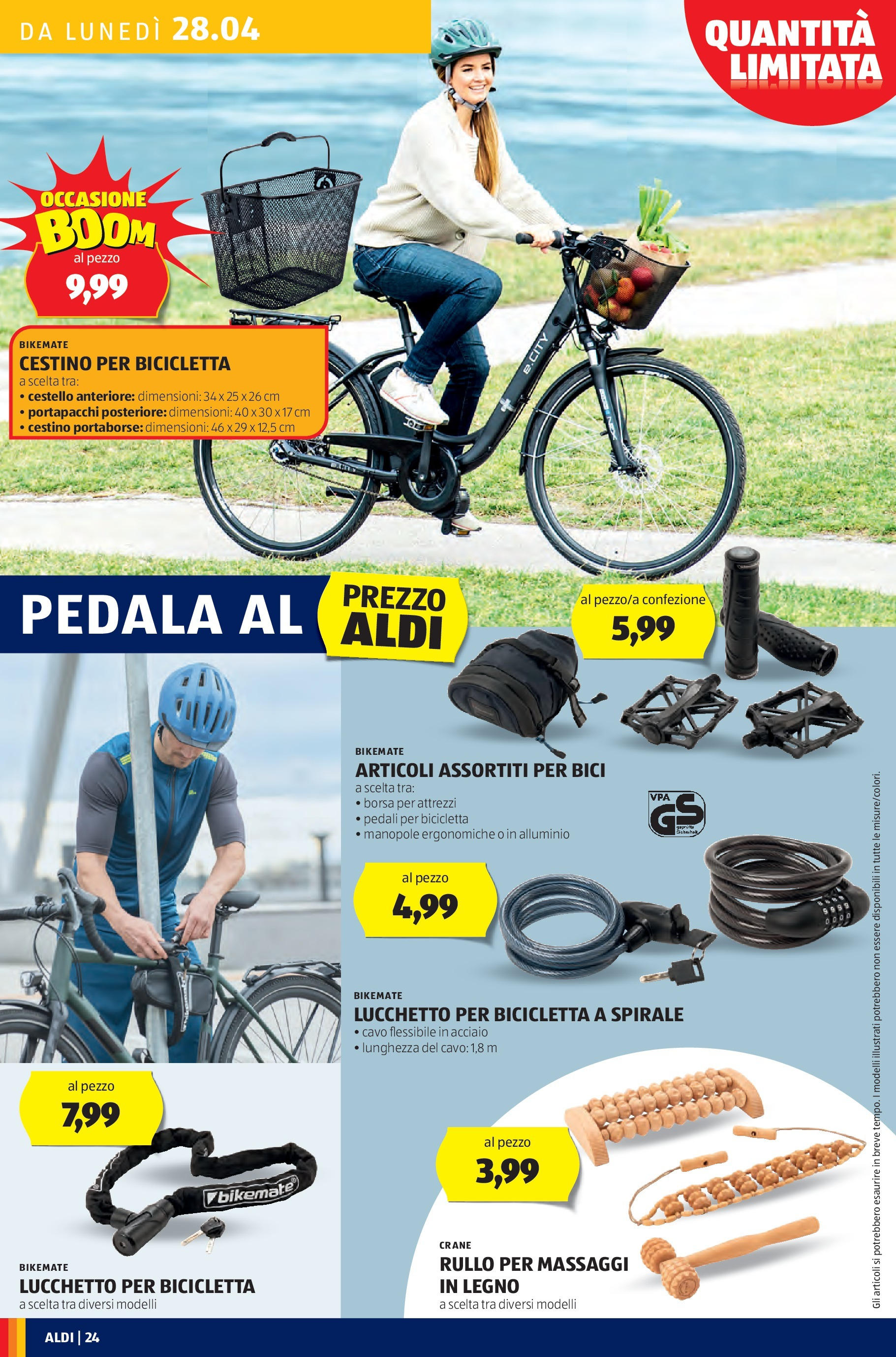 Nuovo Aldi - Regione che vai dal 27/04/2025 > offerte anteprima 🛍️ | Pagina: 24 | Prodotti: Rullo, Borsa, Alluminio, Cestino