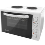 ЗОРА Готварска печка мини Елдом 203VFE-NEW , Бял