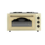 ЗОРА Готварска печка (мини) Finlux FMC-9601DP , 2 ток , Шампанско