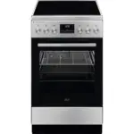 ЗОРА Готварска печка (ток) AEG CCB56490BM , INOX , Керамични