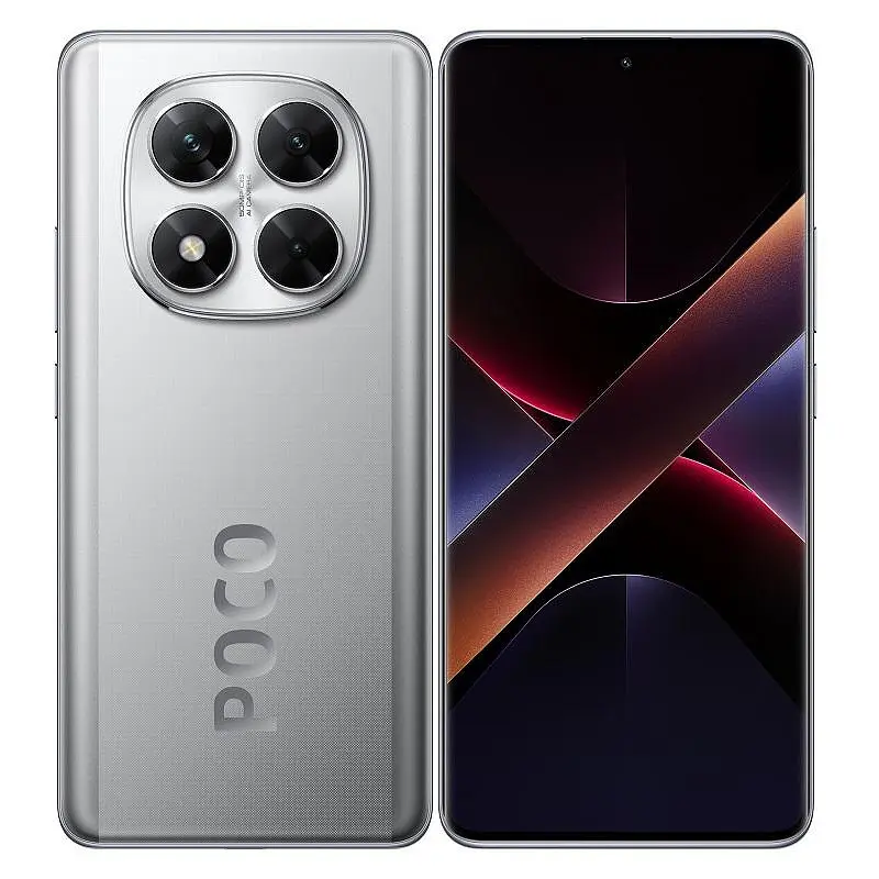 Смартфон POCO X7 5G 256/8 SILVER , 256 GB, 8 GB
