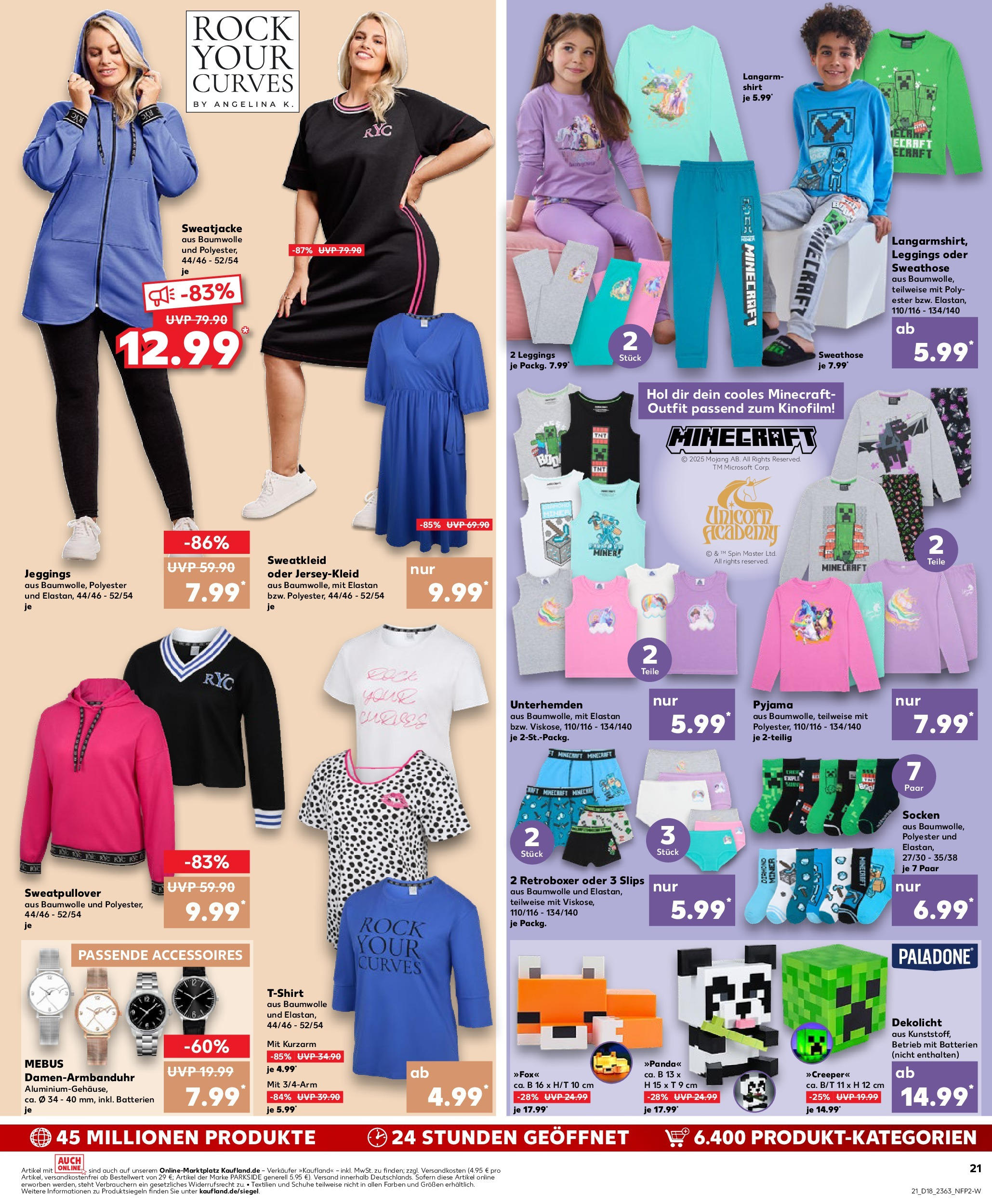 Kaufland - Kaufland: Wochenangebote (ab 01.05.2025) » Angebote Online | Seite: 21 | Produkte: Langarmshirt, Batterie, Socken, Leggings Kaufland - Kaufland: Wochenangebote (ab 01.05.2025) » Angebote Online zum Blättern | Seite: 21 | Produkte: Langarmshirt, Batterie, Socken, Leggings
