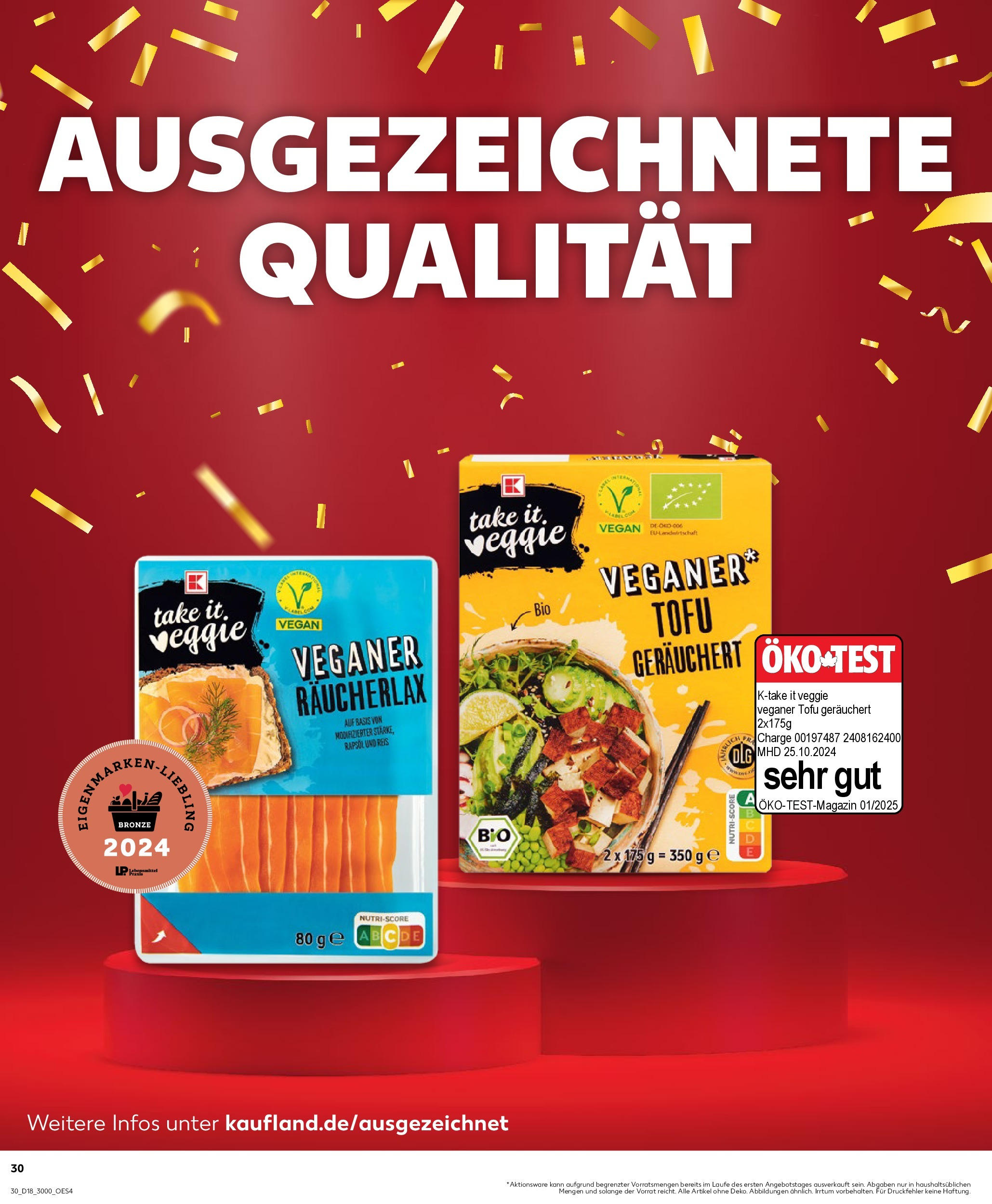 Kaufland - Kaufland: Wochenangebote (ab 01.05.2025) » Angebote Online | Seite: 30 | Produkte: Rapsöl, Reis Kaufland - Kaufland: Wochenangebote (ab 01.05.2025) » Angebote Online zum Blättern | Seite: 30 | Produkte: Rapsöl, Reis
