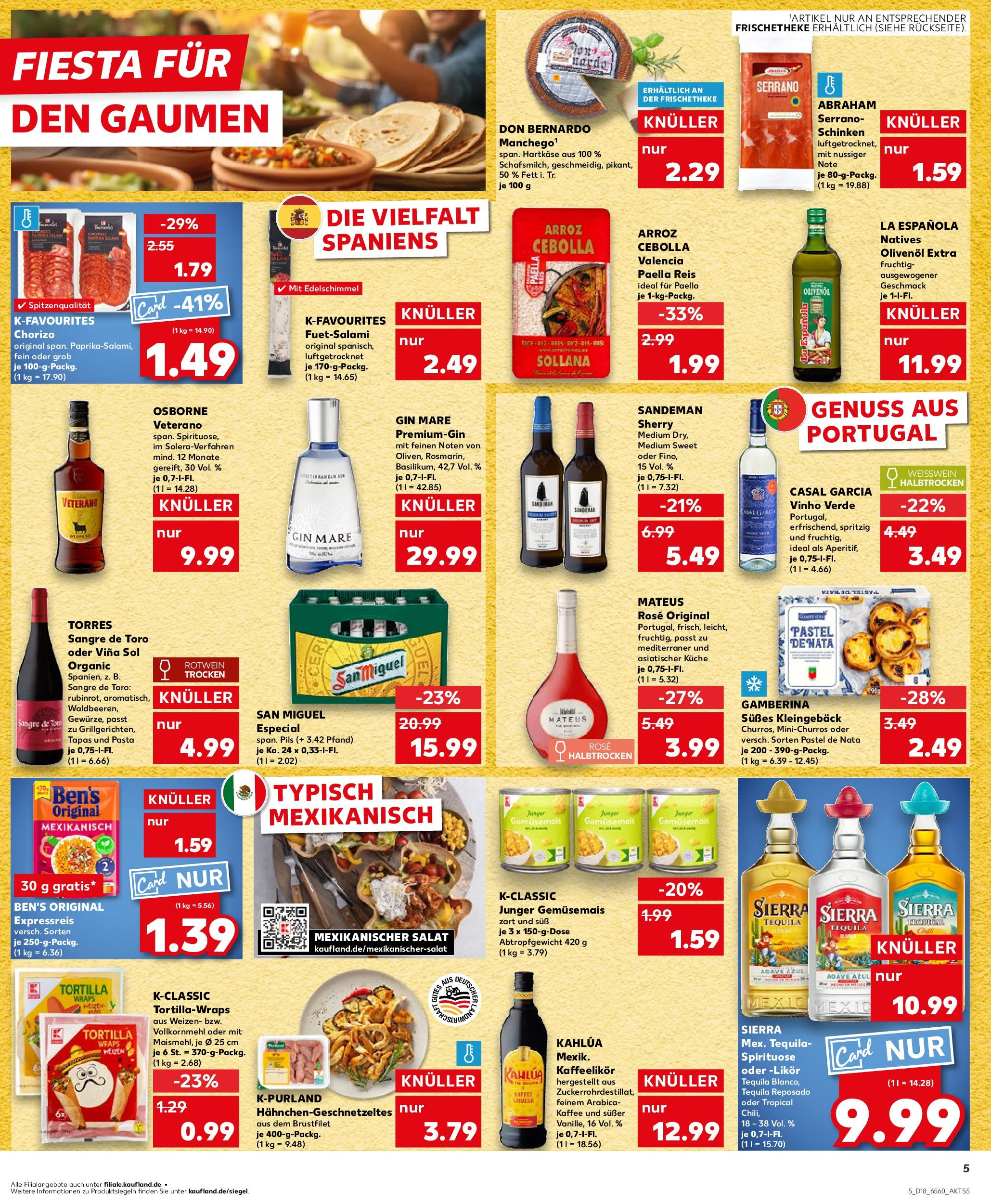 Kaufland - Kaufland: Wochenangebote (ab 01.05.2025) » Angebote Online | Seite: 5 | Produkte: Likör, Küche, Salami, Salat Kaufland - Kaufland: Wochenangebote (ab 01.05.2025) » Angebote Online zum Blättern | Seite: 5 | Produkte: Likör, Küche, Salami, Salat