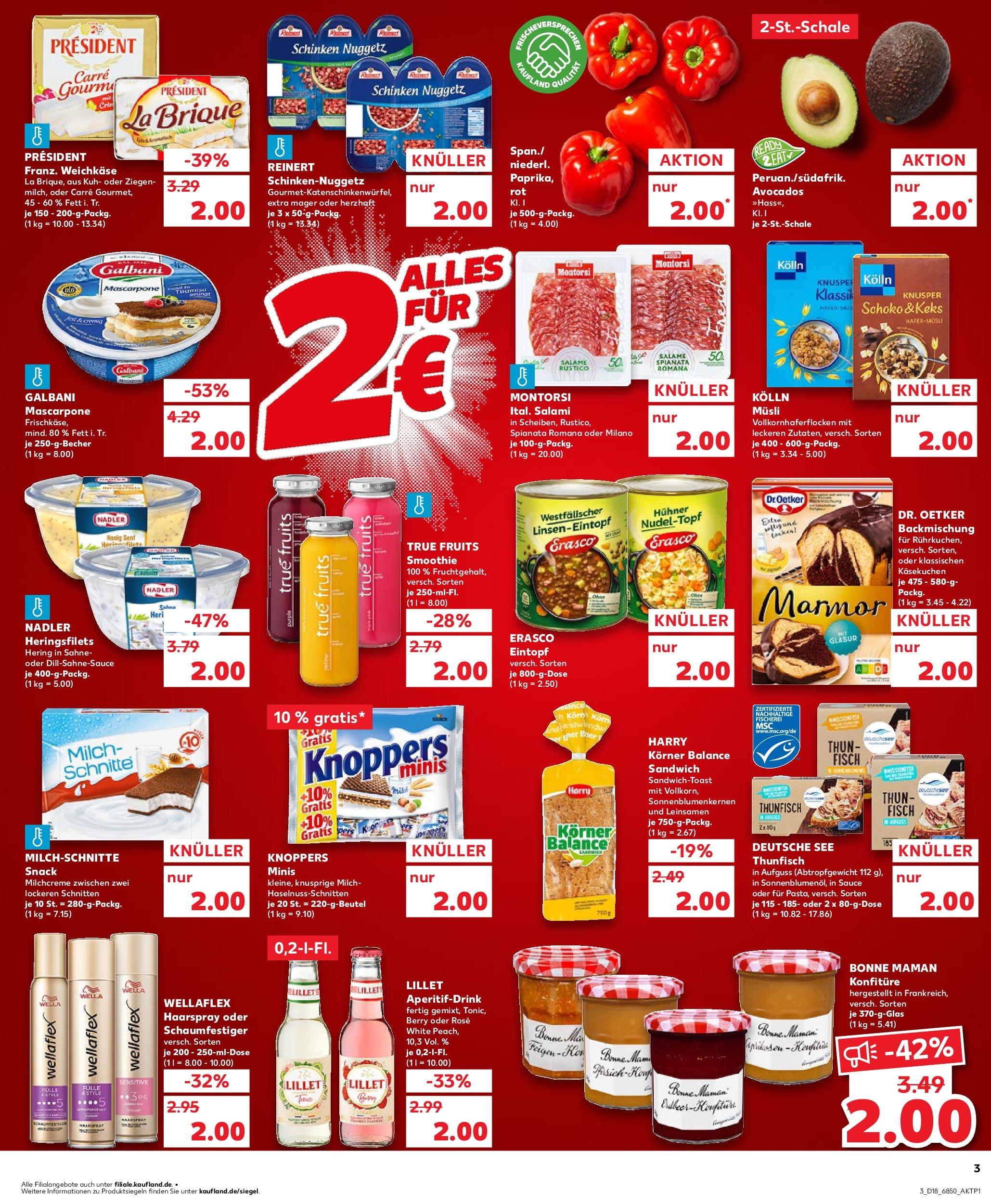 Kaufland - Kaufland: Wochenangebote (ab 01.05.2025) » Angebote Online | Seite: 3 | Produkte: Lillet, Fisch, Schinken, Erasco Kaufland - Kaufland: Wochenangebote (ab 01.05.2025) » Angebote Online zum Blättern | Seite: 3 | Produkte: Lillet, Fisch, Schinken, Erasco