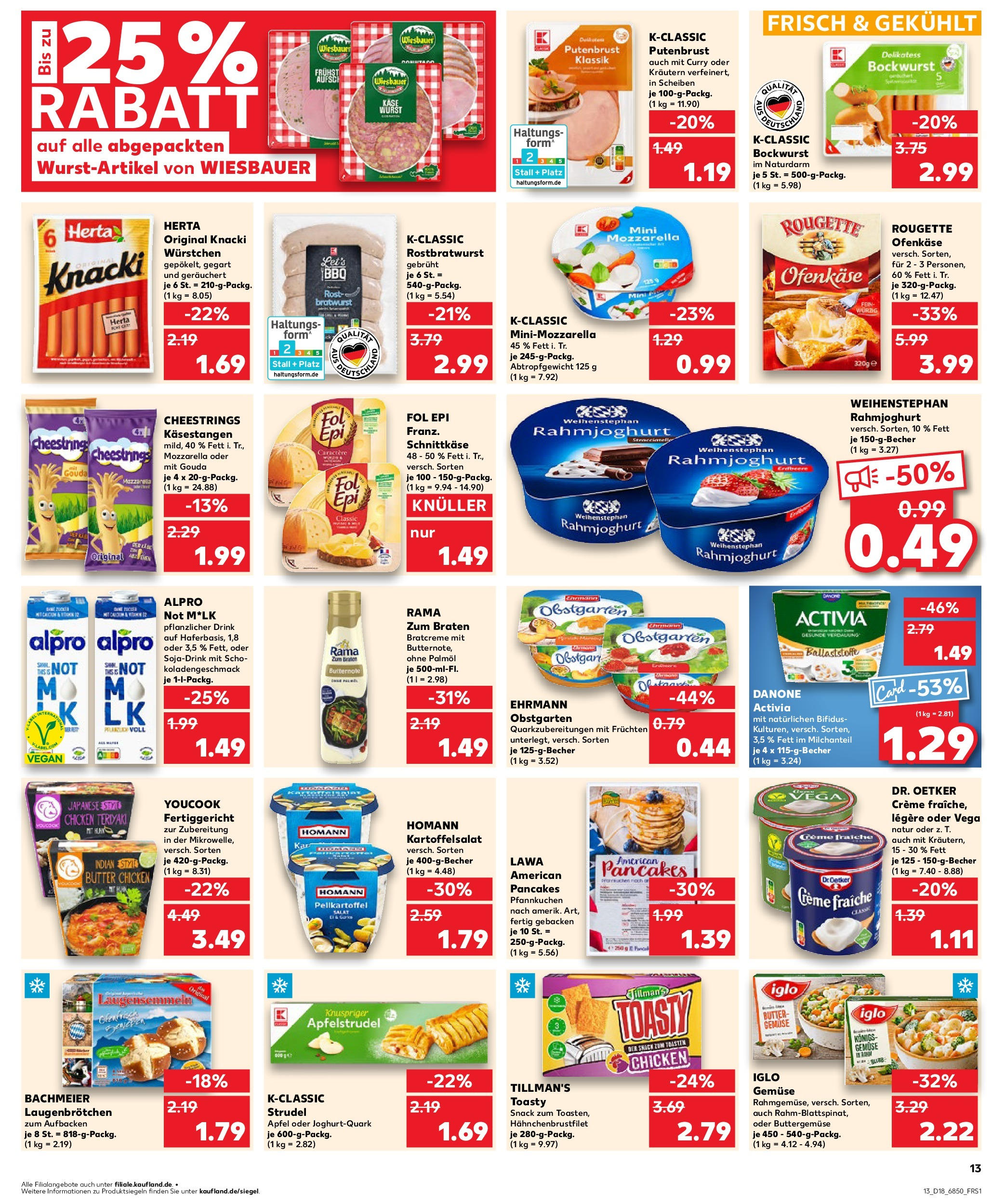 Kaufland - Kaufland: Wochenangebote (ab 01.05.2025) » Angebote Online | Seite: 13 | Produkte: Youcook, Butter, Äpfel, Salat Kaufland - Kaufland: Wochenangebote (ab 01.05.2025) » Angebote Online zum Blättern | Seite: 13 | Produkte: Youcook, Butter, Äpfel, Salat