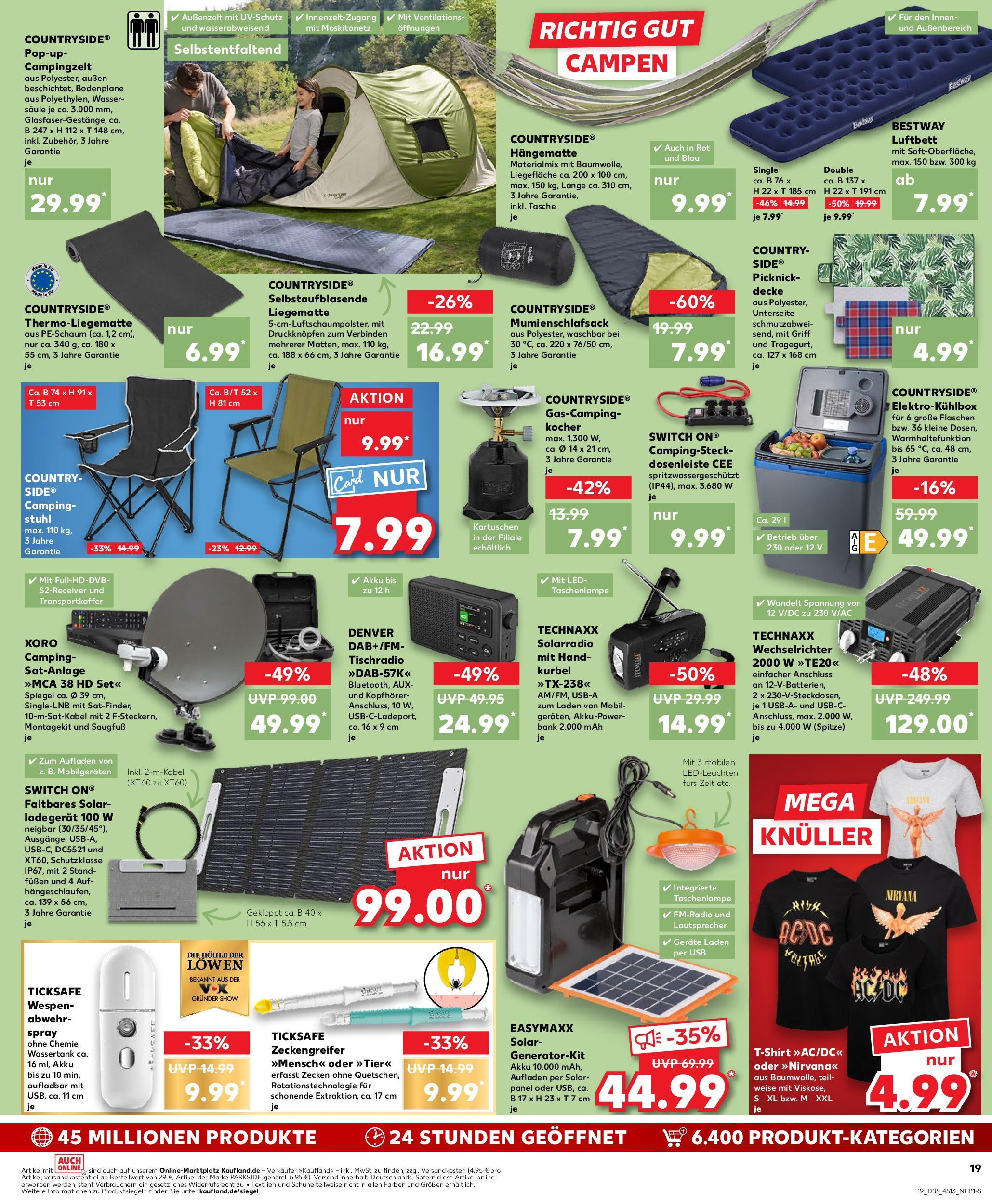 Kaufland - Kaufland: Wochenangebote (ab 01.05.2025) » Angebote Online | Seite: 19 | Produkte: Decke, Box, Spiegel, Radio Kaufland - Kaufland: Wochenangebote (ab 01.05.2025) » Angebote Online zum Blättern | Seite: 19 | Produkte: Decke, Box, Spiegel, Radio