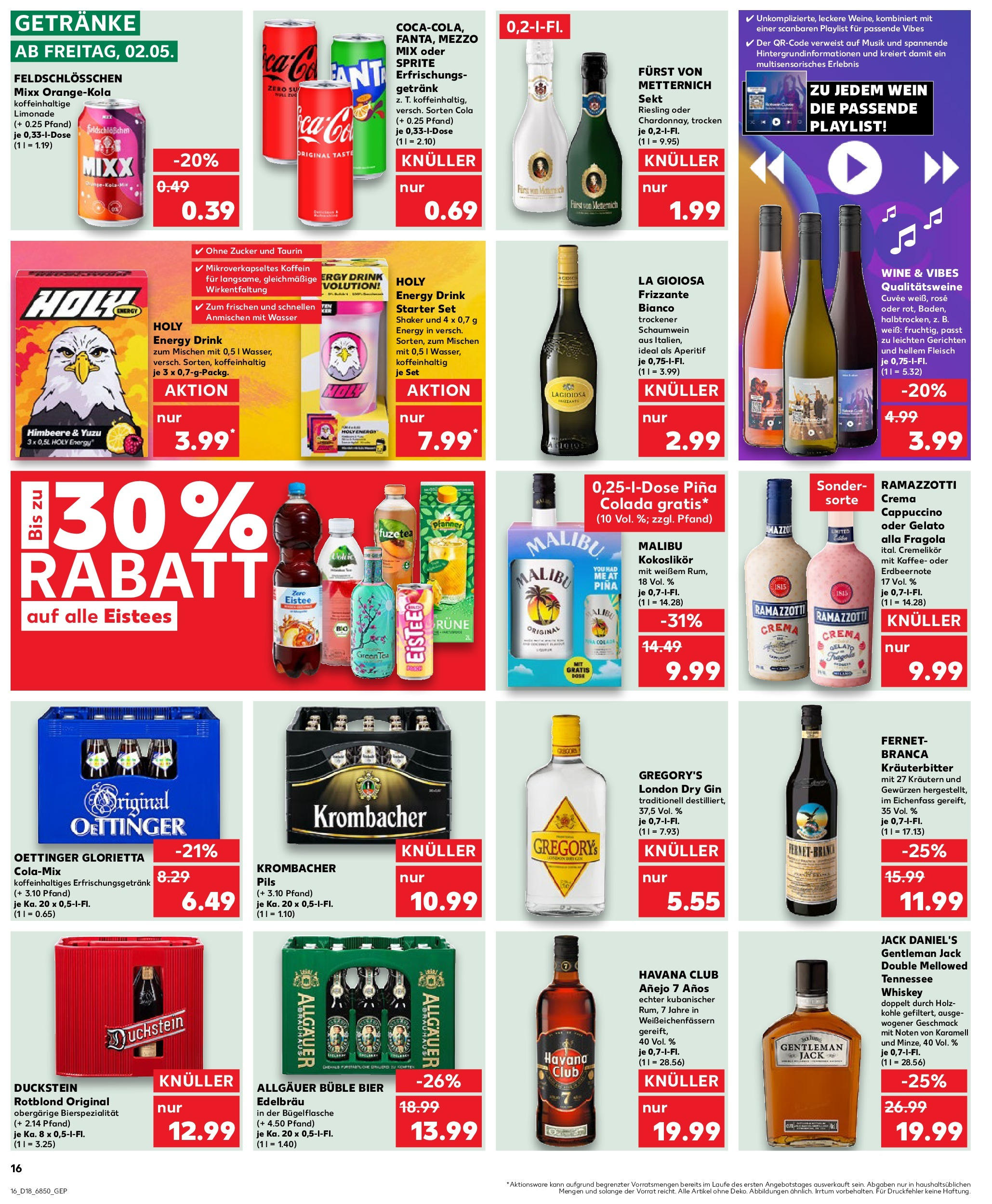 Kaufland - Kaufland: Wochenangebote (ab 01.05.2025) » Angebote Online | Seite: 16 | Produkte: Sprite, Energy, Sekt, Himbeere Kaufland - Kaufland: Wochenangebote (ab 01.05.2025) » Angebote Online zum Blättern | Seite: 16 | Produkte: Sprite, Energy, Sekt, Himbeere