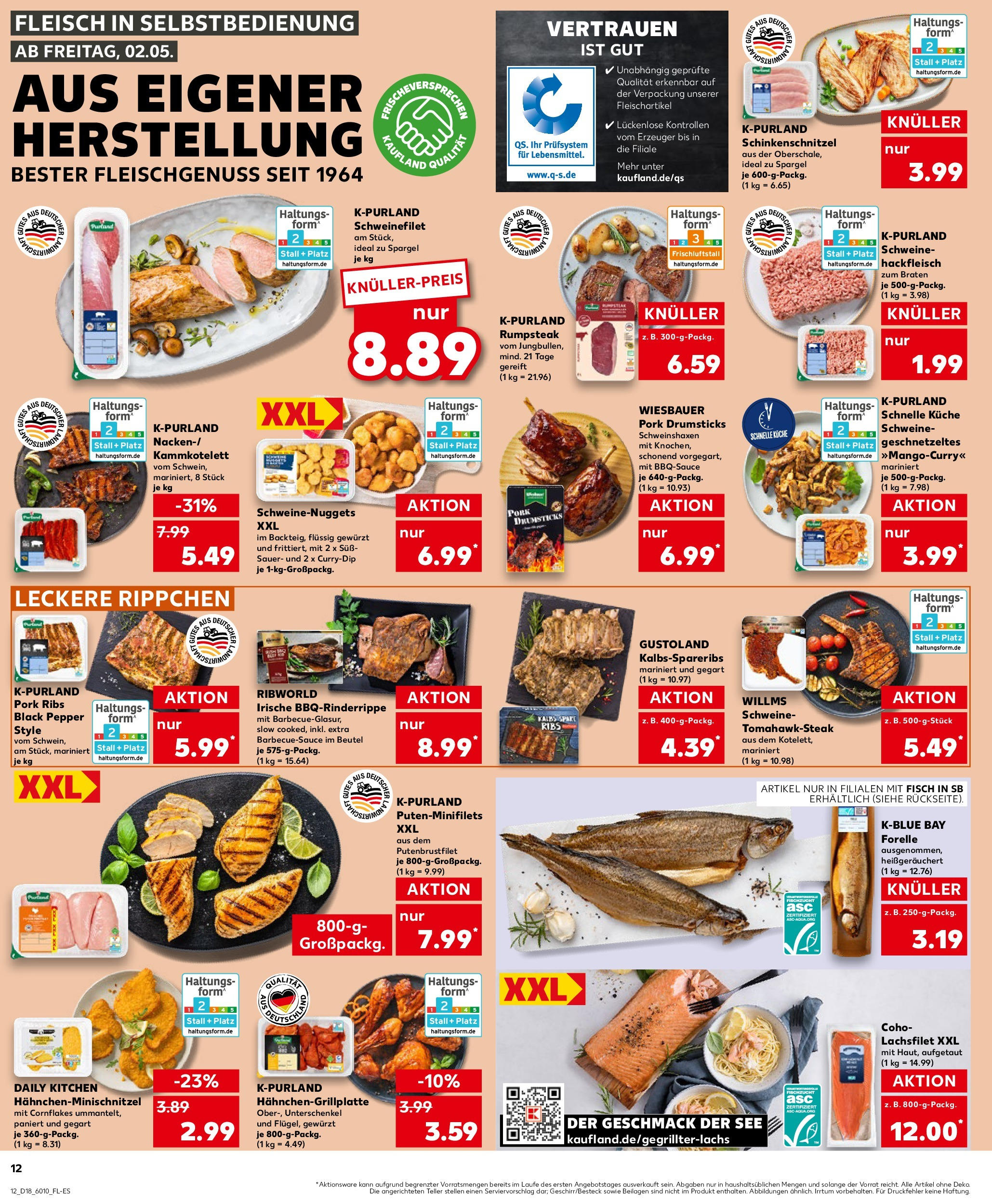 Kaufland - Kaufland: Wochenangebote (ab 01.05.2025) » Angebote Online | Seite: 12 | Produkte: Grill, Spargel, Schweinefilet, Fisch Kaufland - Kaufland: Wochenangebote (ab 01.05.2025) » Angebote Online zum Blättern | Seite: 12 | Produkte: Grill, Spargel, Schweinefilet, Fisch