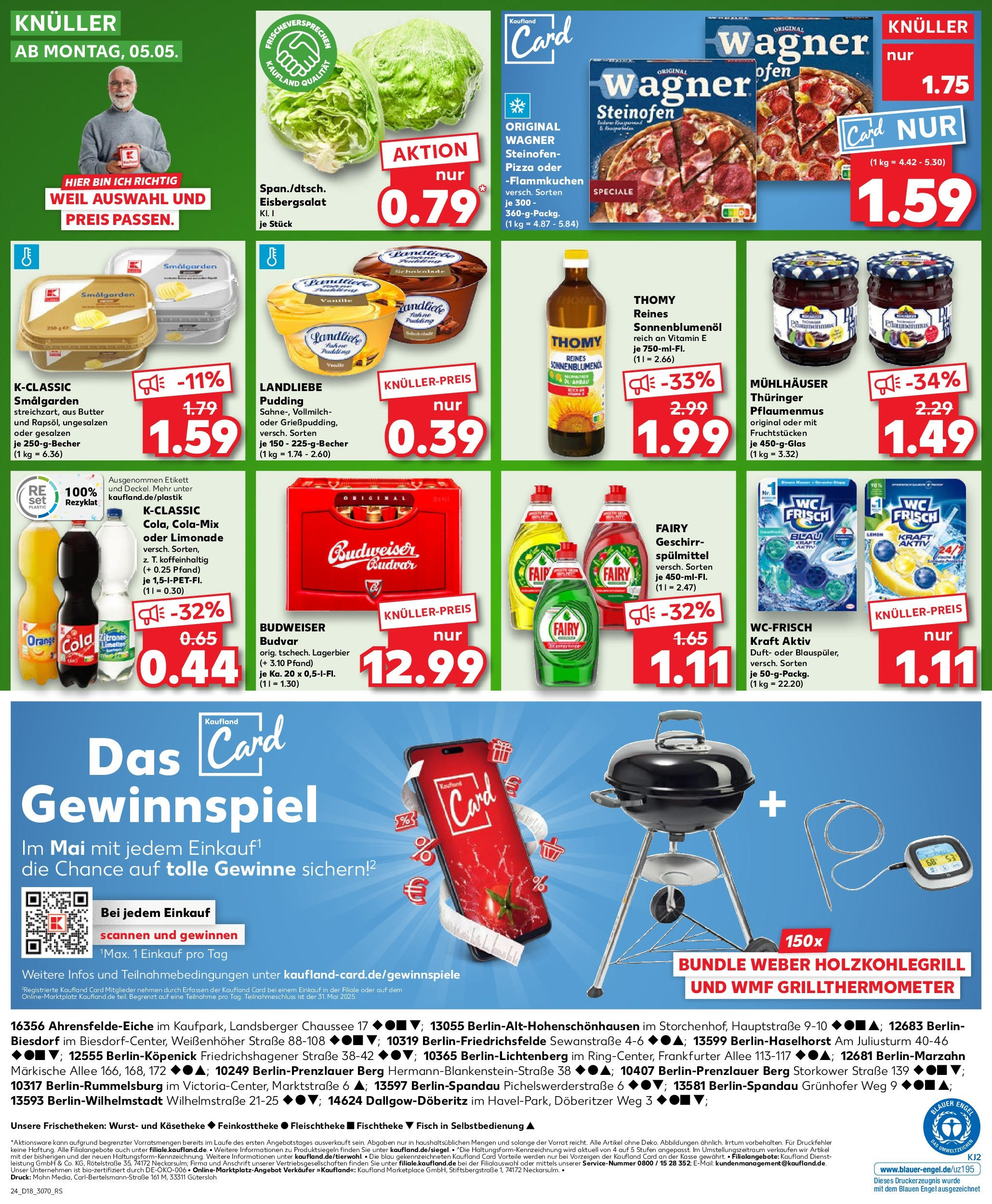 Kaufland - Kaufland: Wochenangebote (ab 01.05.2025) » Angebote Online | Seite: 24 | Produkte: Grill, Thermometer, Schokolade, Duft Kaufland - Kaufland: Wochenangebote (ab 01.05.2025) » Angebote Online zum Blättern | Seite: 24 | Produkte: Grill, Thermometer, Schokolade, Duft