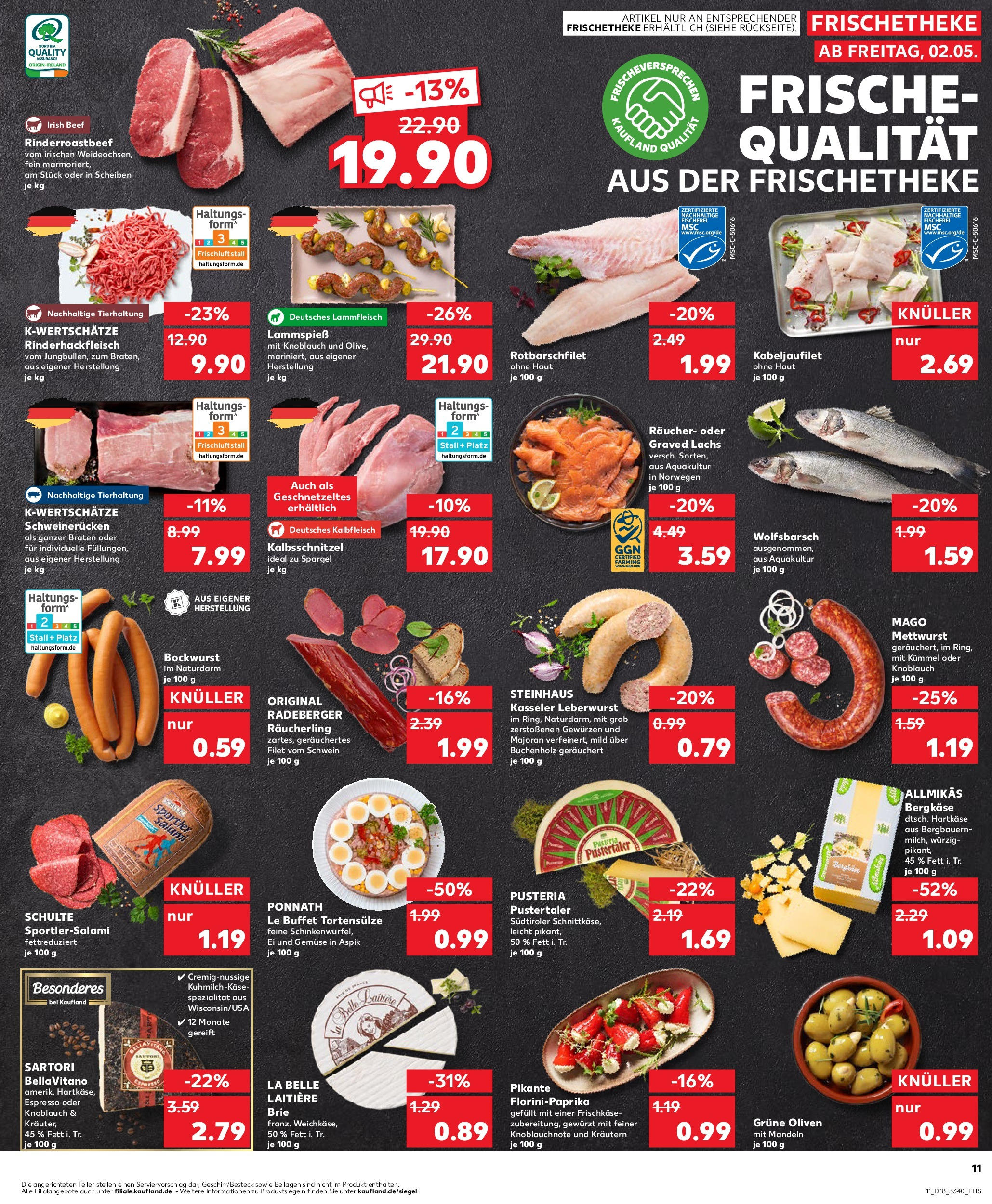 Kaufland - Kaufland: Wochenangebote (ab 01.05.2025) » Angebote Online | Seite: 11 | Produkte: Bockwurst, Mandeln, Spargel, Knoblauch Kaufland - Kaufland: Wochenangebote (ab 01.05.2025) » Angebote Online zum Blättern | Seite: 11 | Produkte: Bockwurst, Mandeln, Spargel, Knoblauch