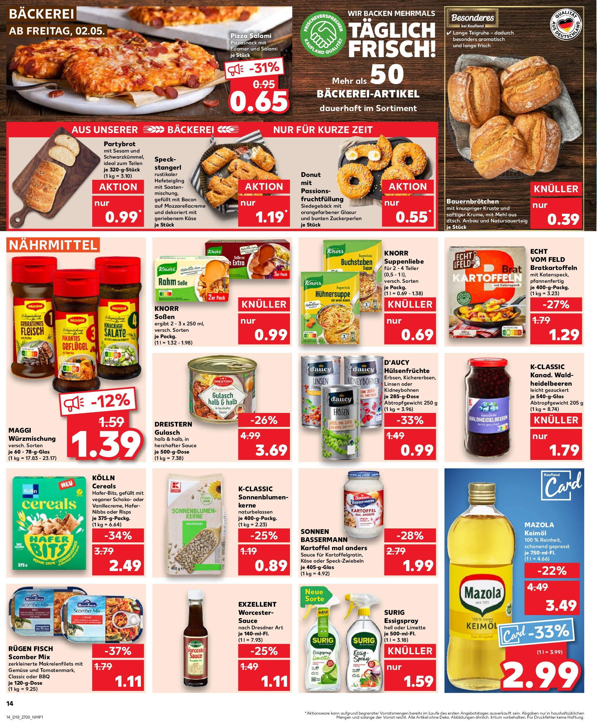 Kaufland - Kaufland: Wochenangebote (ab 01.05.2025) » Angebote Online | Seite: 14 | Produkte: Creme, Edamer, Gulasch, Fleisch Kaufland - Kaufland: Wochenangebote (ab 01.05.2025) » Angebote Online zum Blättern | Seite: 14 | Produkte: Creme, Edamer, Gulasch, Fleisch