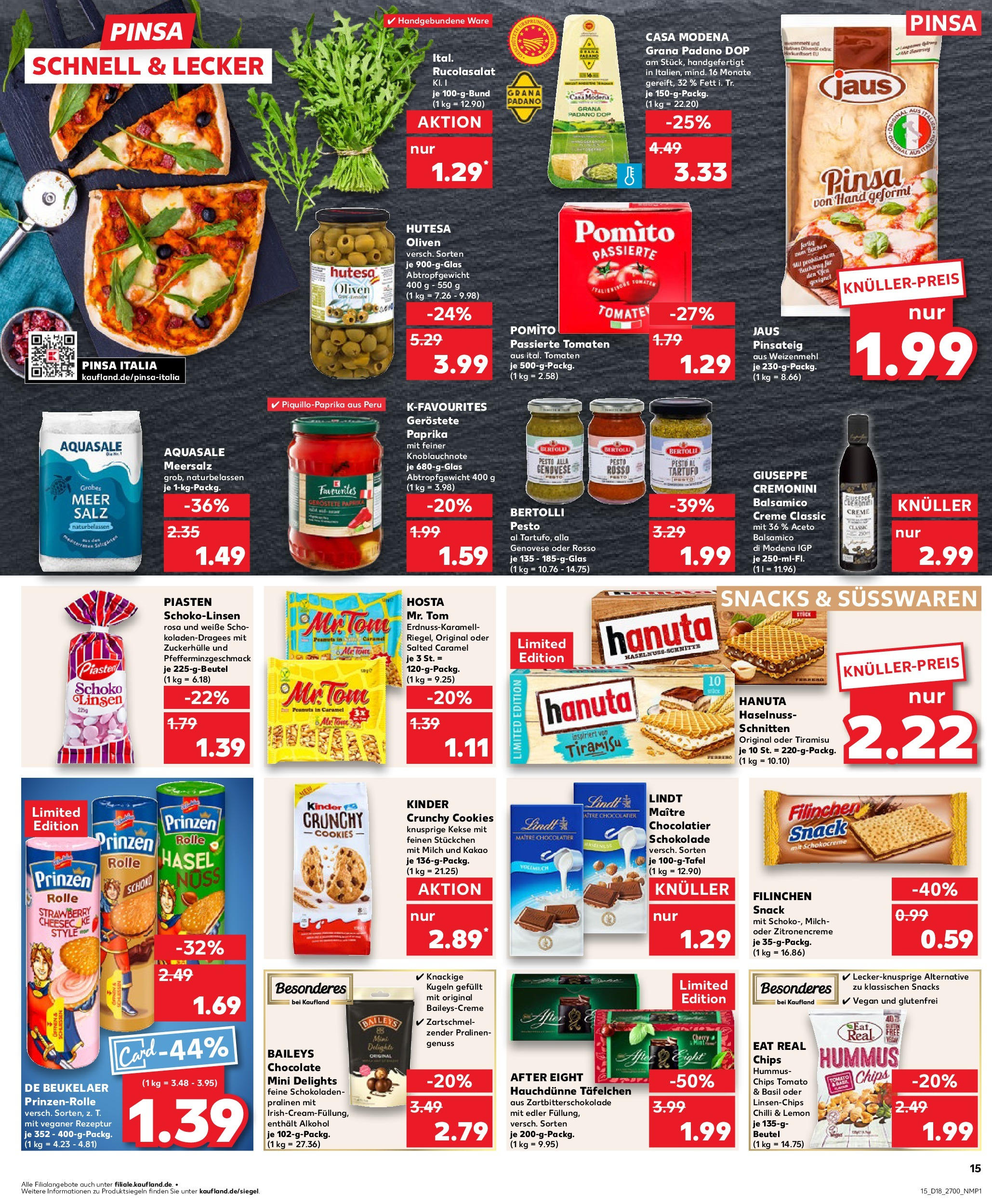 Kaufland - Kaufland: Wochenangebote (ab 01.05.2025) » Angebote Online | Seite: 15 | Produkte: Milch, Creme, Paprika, Salz Kaufland - Kaufland: Wochenangebote (ab 01.05.2025) » Angebote Online zum Blättern | Seite: 15 | Produkte: Milch, Creme, Paprika, Salz