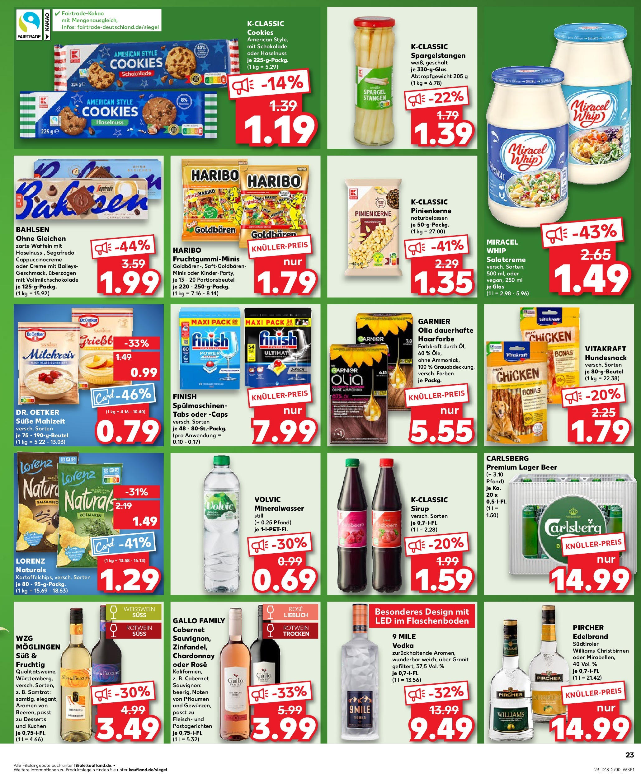 Kaufland - Kaufland: Wochenangebote (ab 01.05.2025) » Angebote Online | Seite: 23 | Produkte: Balsamico, Haarfarbe, Creme, Fleisch Kaufland - Kaufland: Wochenangebote (ab 01.05.2025) » Angebote Online zum Blättern | Seite: 23 | Produkte: Balsamico, Haarfarbe, Creme, Fleisch