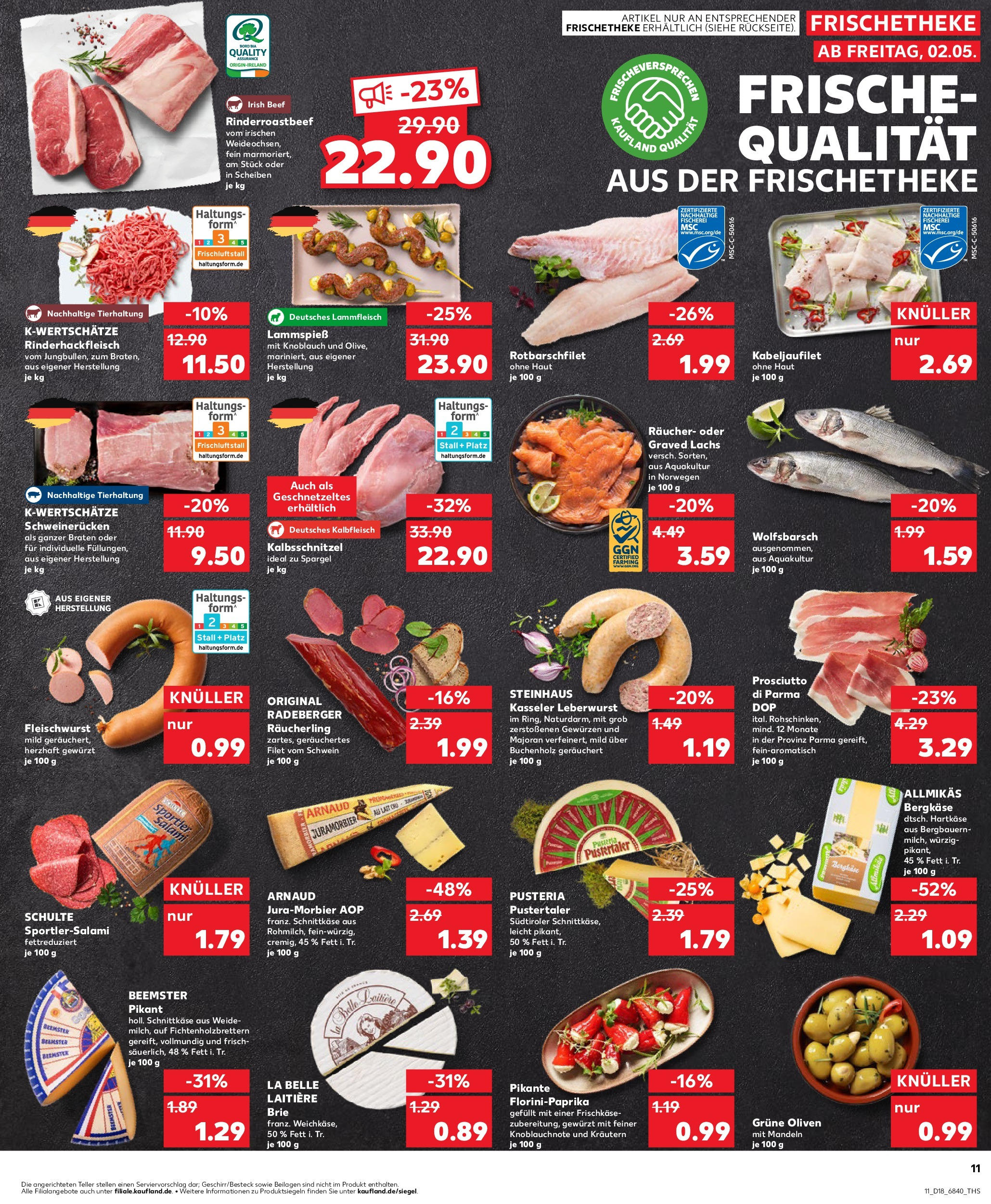 Kaufland - Kaufland: Wochenangebote (ab 01.05.2025) » Angebote Online | Seite: 11 | Produkte: Mandeln, Lachs, Schweinerucken, Salami Kaufland - Kaufland: Wochenangebote (ab 01.05.2025) » Angebote Online zum Blättern | Seite: 11 | Produkte: Mandeln, Lachs, Schweinerucken, Salami