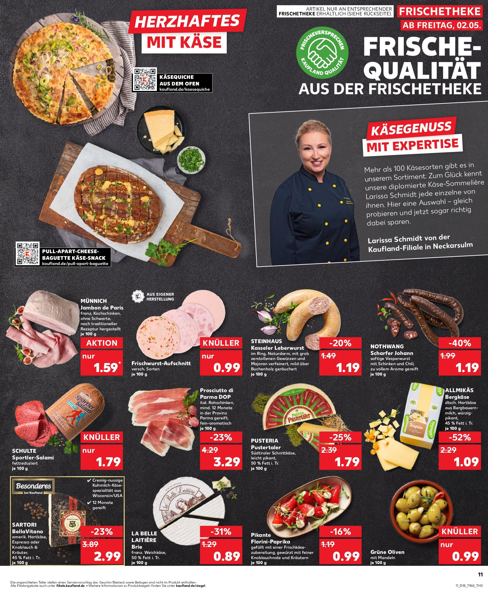 Kaufland - Kaufland: Wochenangebote (ab 01.05.2025) » Angebote Online | Seite: 11 | Produkte: Ofen, Baguette, Mandeln, Knoblauch Kaufland - Kaufland: Wochenangebote (ab 01.05.2025) » Angebote Online zum Blättern | Seite: 11 | Produkte: Ofen, Baguette, Mandeln, Knoblauch