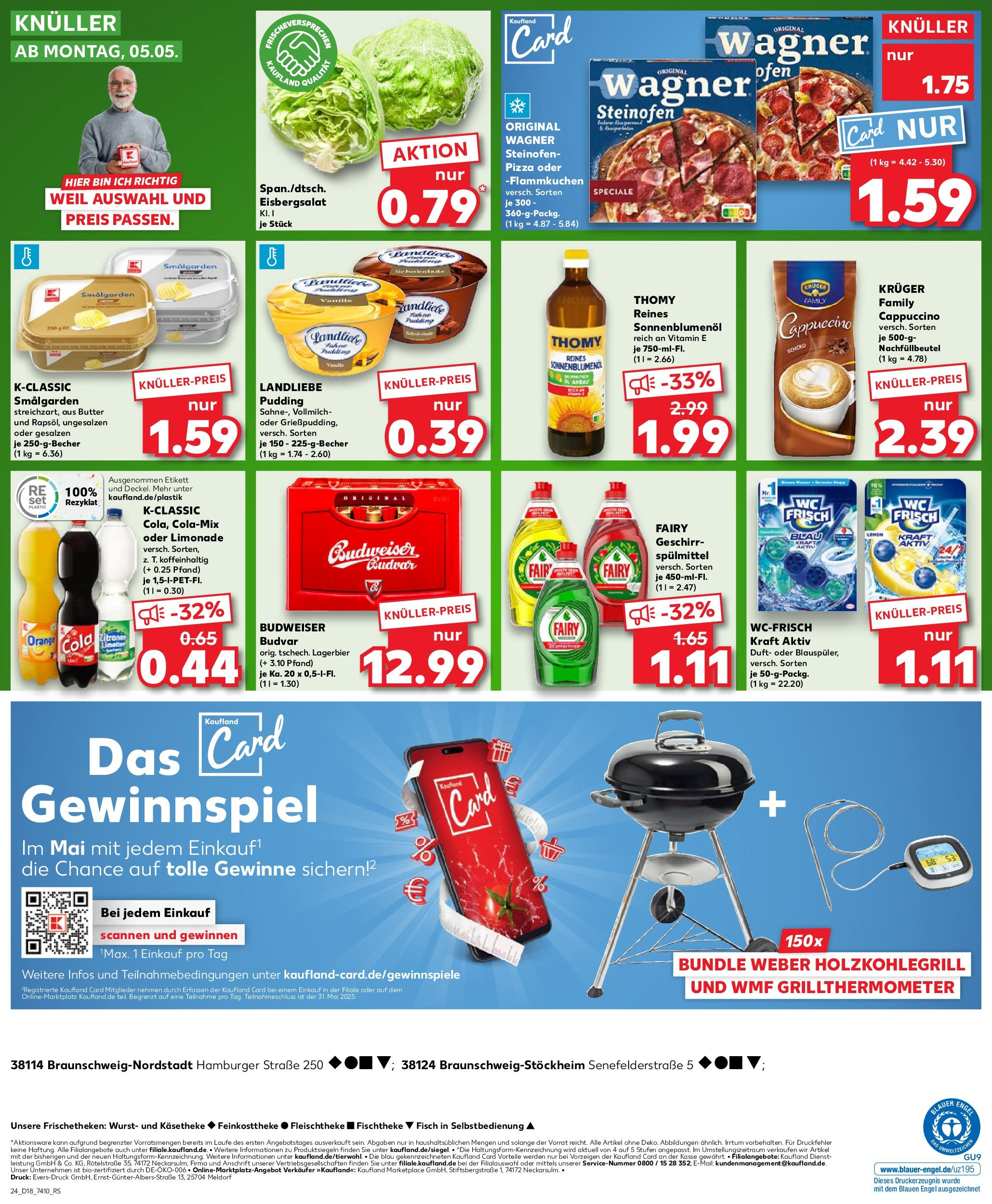 Kaufland - Kaufland: Mo-Mi Der Wochenstart (ab 05.05.2025) » Angebote Online | Seite: 3 | Produkte: Cola, Duft, Fisch, Pizza Kaufland - Kaufland: Mo-Mi Der Wochenstart (ab 05.05.2025) » Angebote Online zum Blättern | Seite: 3 | Produkte: Cola, Duft, Fisch, Pizza