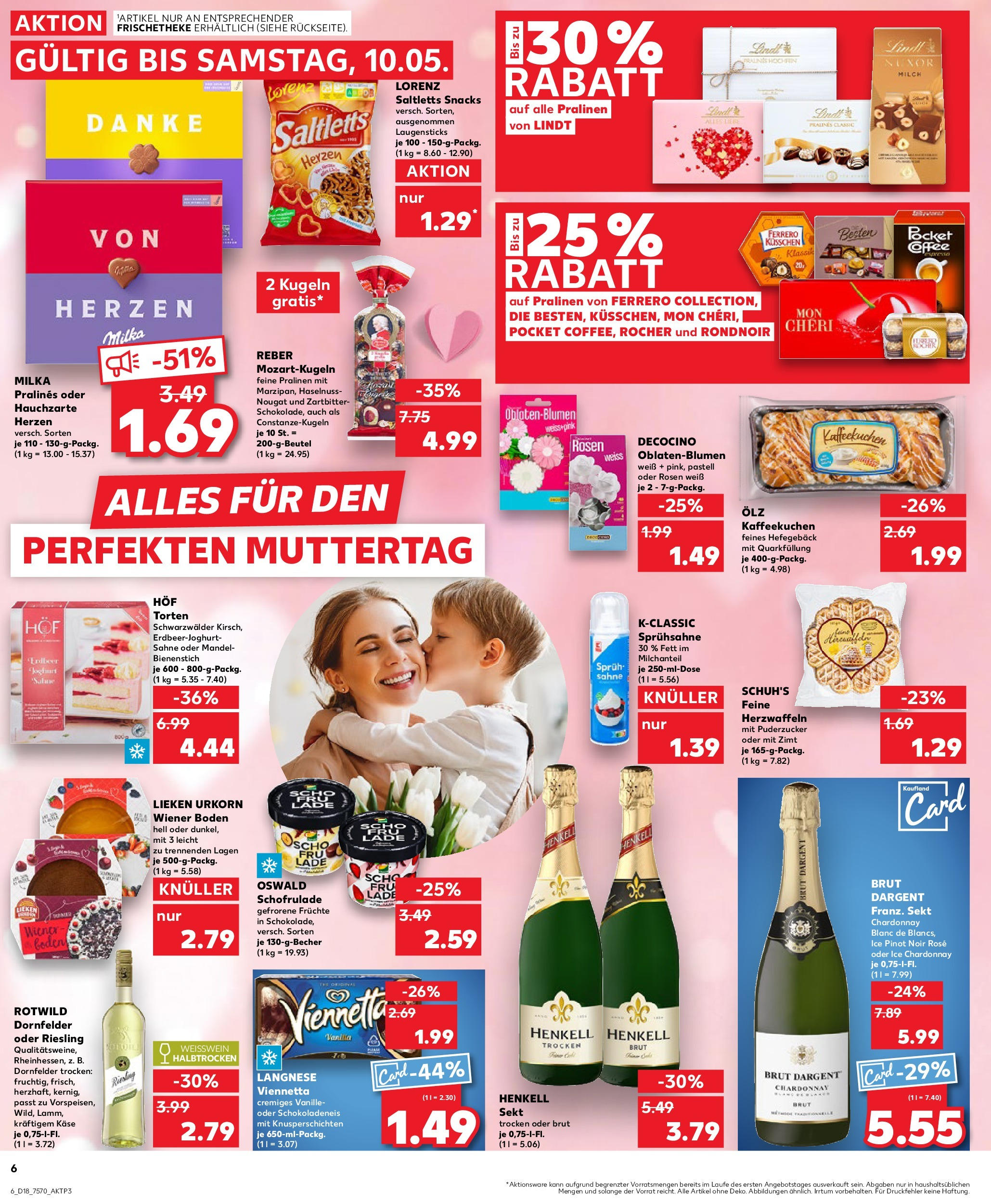 Kaufland - Kaufland: Wochenangebote (ab 01.05.2025) » Angebote Online | Seite: 6 | Produkte: Milch, Käse, Weißwein, Sahne Kaufland - Kaufland: Wochenangebote (ab 01.05.2025) » Angebote Online zum Blättern | Seite: 6 | Produkte: Milch, Käse, Weißwein, Sahne