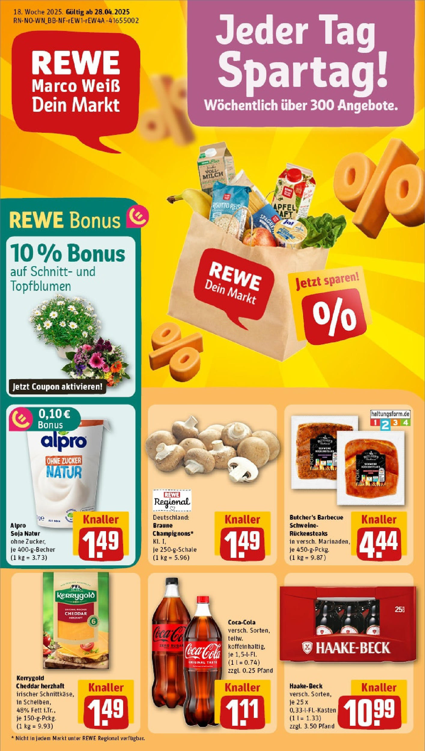 Rewe - Bremen (ab 28.04.2025) zum Blättern » Angebote | Seite: 1 | Produkte: Milch, Äpfel, Alpro, Reis Rewe - Bremen (ab 28.04.2025) zum Blättern » Angebote | Seite: 1 | Produkte: Milch, Äpfel, Alpro, Reis
