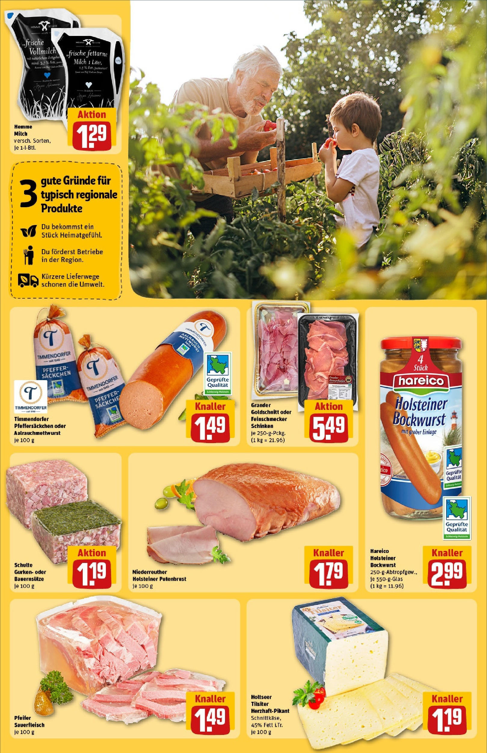 Rewe - Rewe: Wochenangebote (ab 27.04.2025) zum Blättern » Angebote | Seite: 31 | Produkte: Feta, Milch, Pfeffer, Schinken Rewe - Rewe: Wochenangebote (ab 27.04.2025) zum Blättern » Angebote | Seite: 31 | Produkte: Feta, Milch, Pfeffer, Schinken