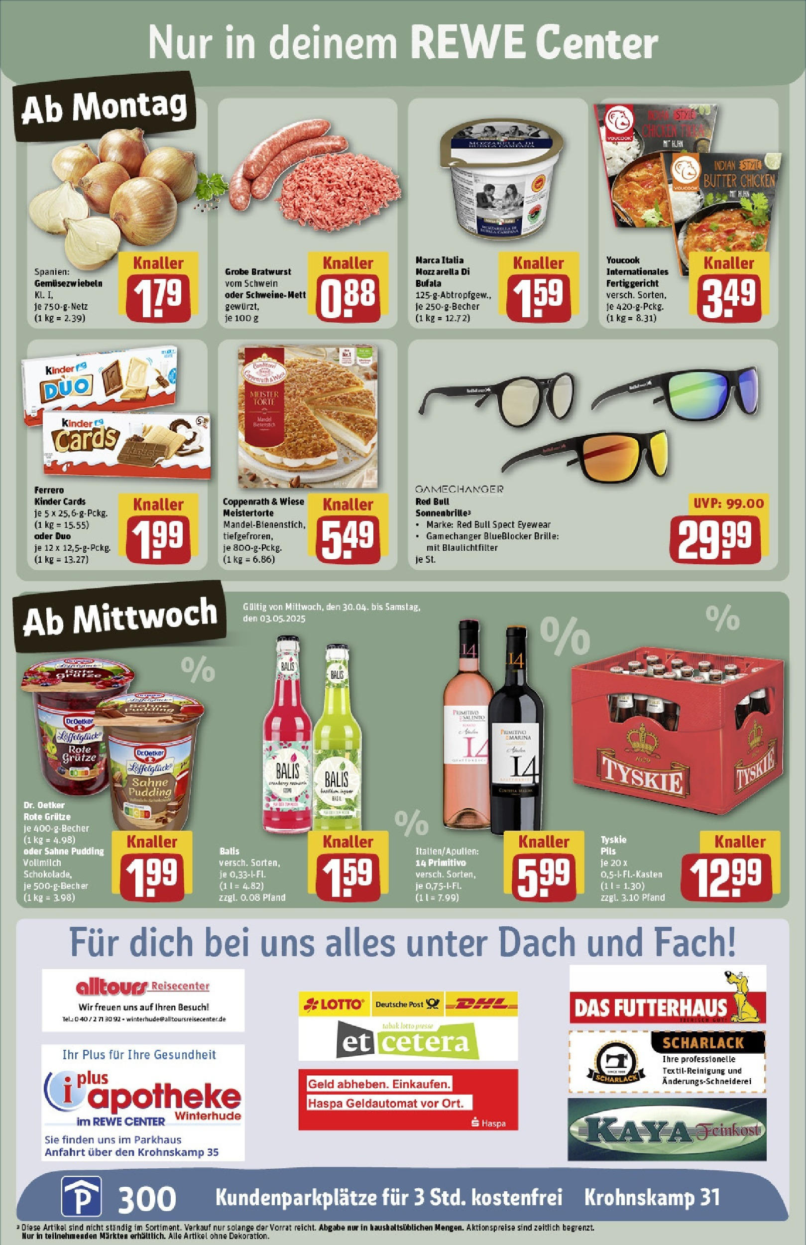 Rewe - Rewe: Wochenangebote (ab 27.04.2025) zum Blättern » Angebote | Seite: 3 | Produkte: Tyskie, Red bull, Butter, Pils Rewe - Rewe: Wochenangebote (ab 27.04.2025) zum Blättern » Angebote | Seite: 3 | Produkte: Tyskie, Red bull, Butter, Pils