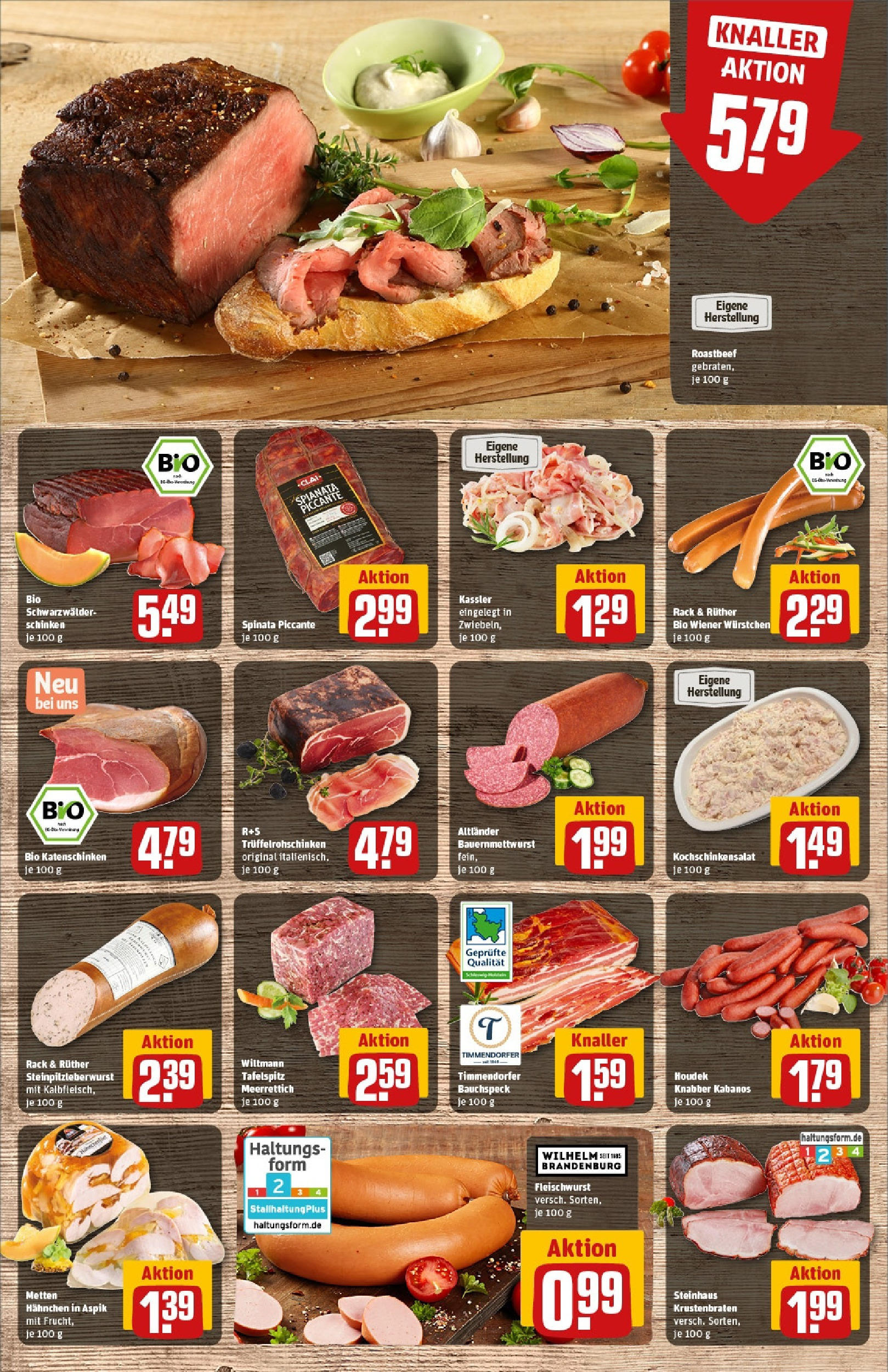 Rewe - Rewe: Wochenangebote (ab 27.04.2025) zum Blättern » Angebote | Seite: 10 | Produkte: Tafelspitz, Krustenbraten, Zwiebeln, Salami Rewe - Rewe: Wochenangebote (ab 27.04.2025) zum Blättern » Angebote | Seite: 10 | Produkte: Tafelspitz, Krustenbraten, Zwiebeln, Salami