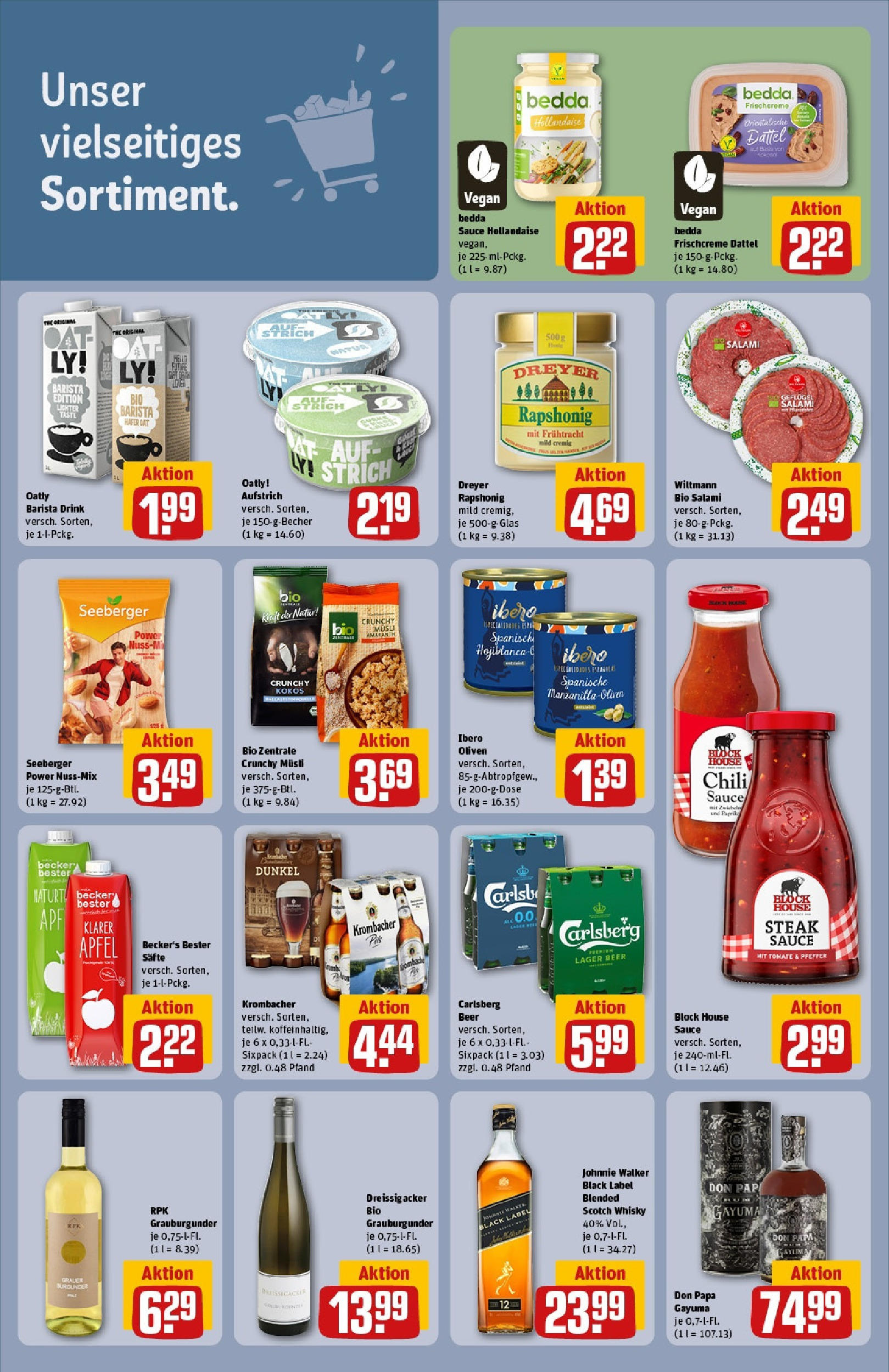 Rewe - Rewe: Wochenangebote (ab 27.04.2025) zum Blättern » Angebote | Seite: 36 | Produkte: Rum, Äpfel, Chili, Krombacher Rewe - Rewe: Wochenangebote (ab 27.04.2025) zum Blättern » Angebote | Seite: 36 | Produkte: Rum, Äpfel, Chili, Krombacher