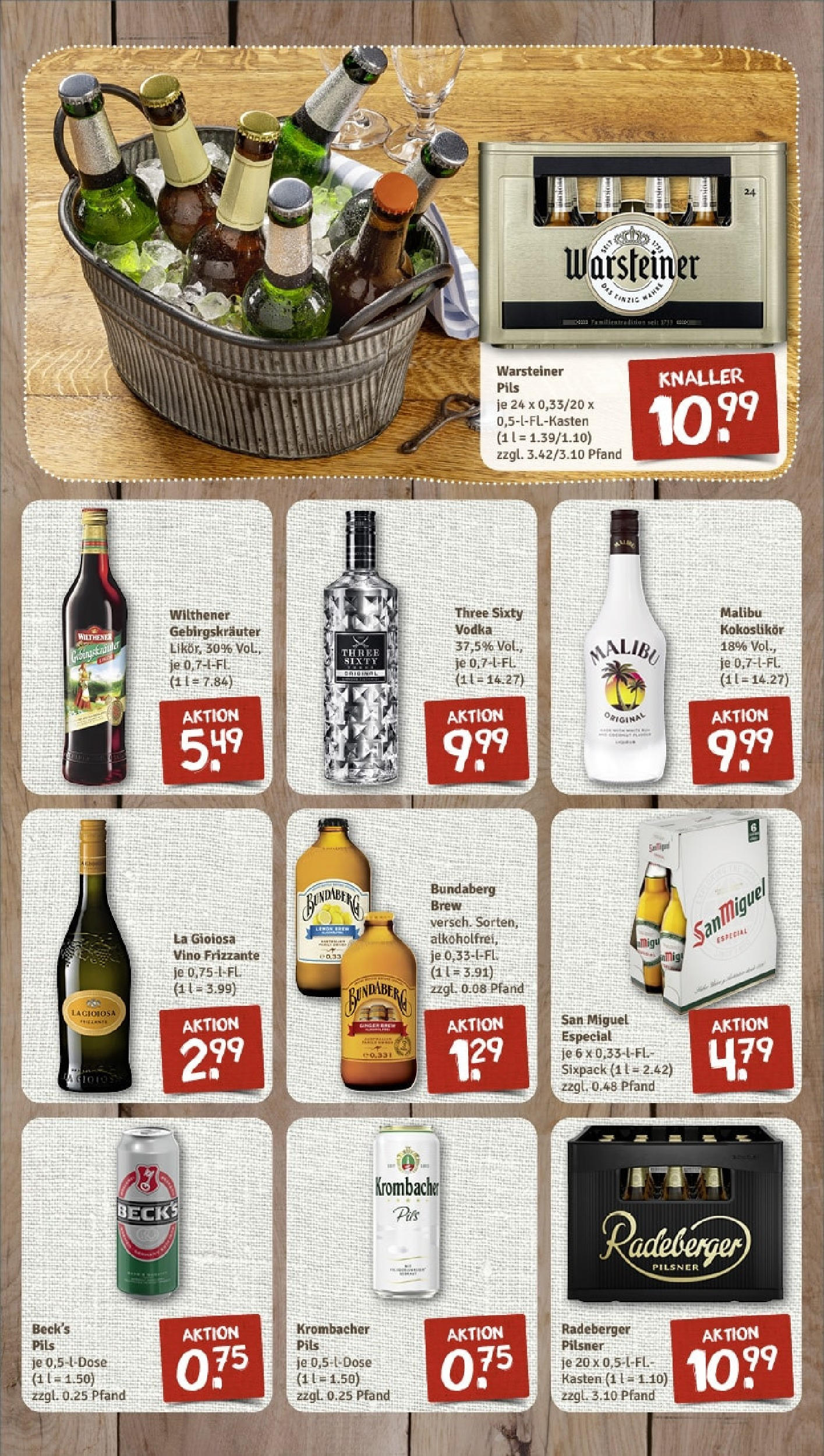 Rewe - Rewe: Wochenangebote (ab 27.04.2025) zum Blättern » Angebote | Seite: 11 | Produkte: Wilthener, Warsteiner, Krombacher, Radeberger pilsner