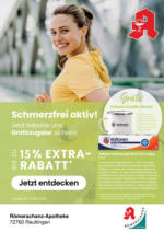 Römerschanz-Apotheke Bewegungswochen in Ihrer Apotheke: Satte Rabatte für Ihre Gesundheit! - bis 30.05.2025