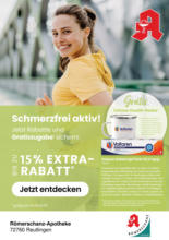 Bewegungswochen in Ihrer Apotheke: Satte Rabatte für Ihre Gesundheit!