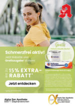 Alpha San Apotheke Bewegungswochen in Ihrer Apotheke: Satte Rabatte für Ihre Gesundheit! - bis 30.05.2025